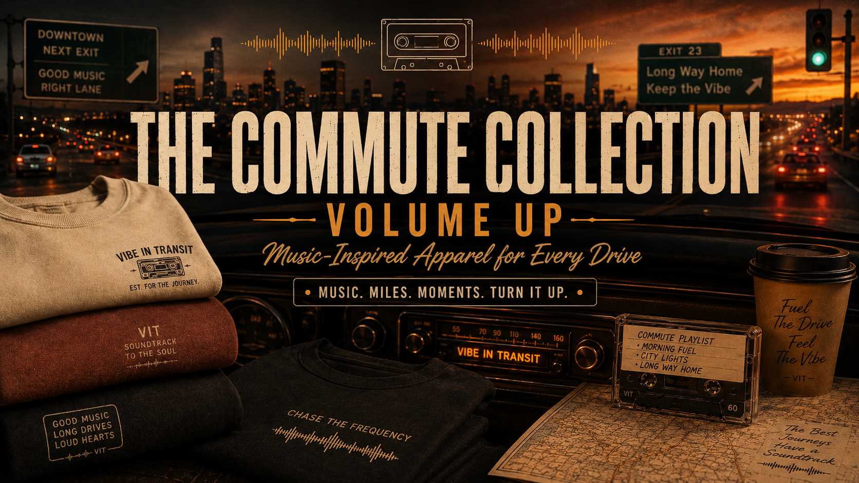 The Commute Collection - Volume Up | Every Drive Has A SoundTrack. Every Mile Has A Story
