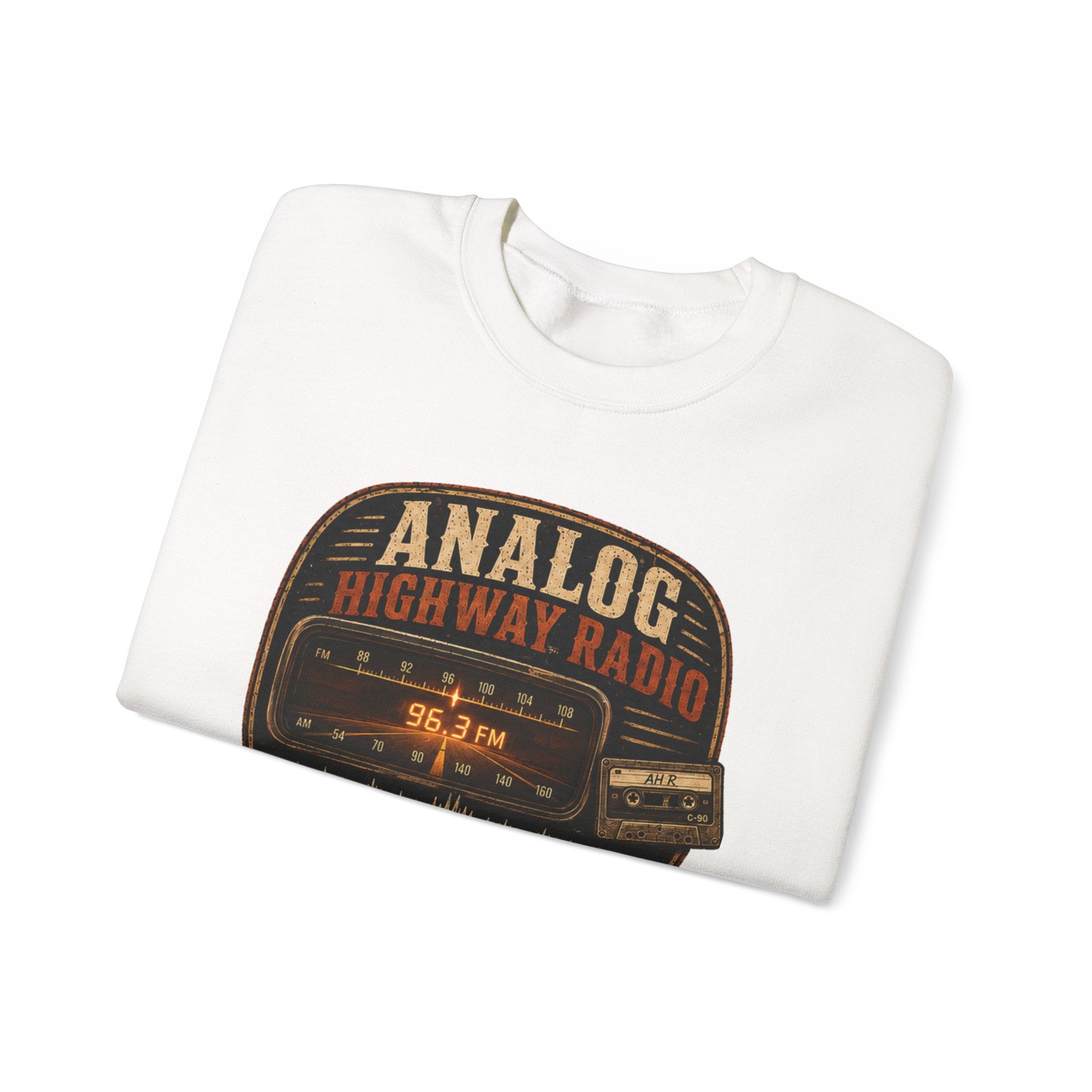 Vibe In Transit | Analog Highway Radio Sweatshirt | Vibing In Vintage