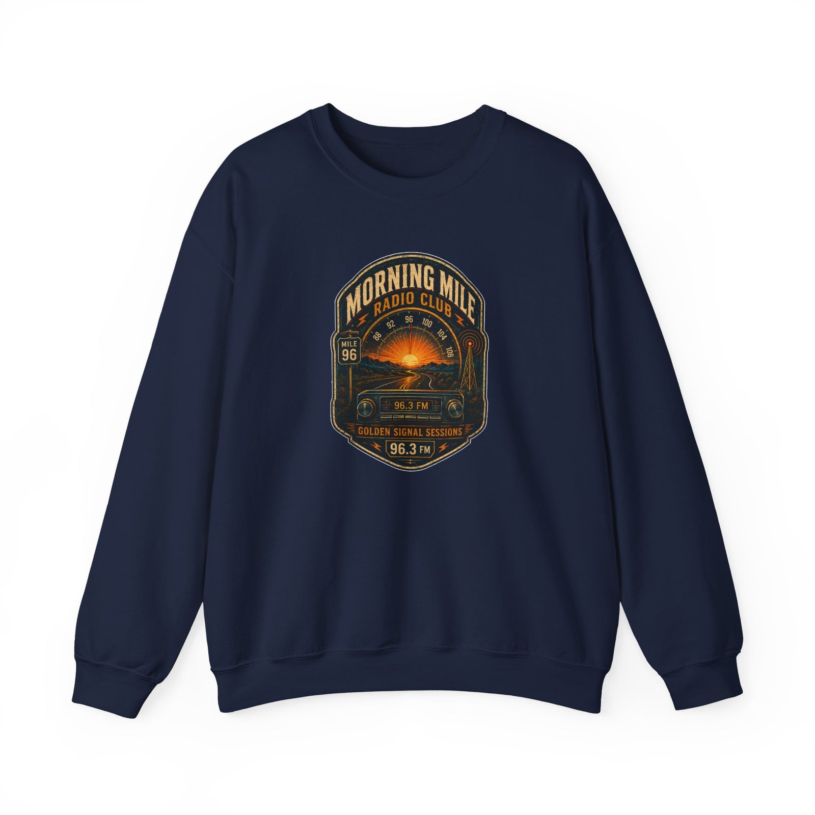 Vibe In Transit | Morning Mile Radio Club | Golden Signal Sessions Sweatshirt