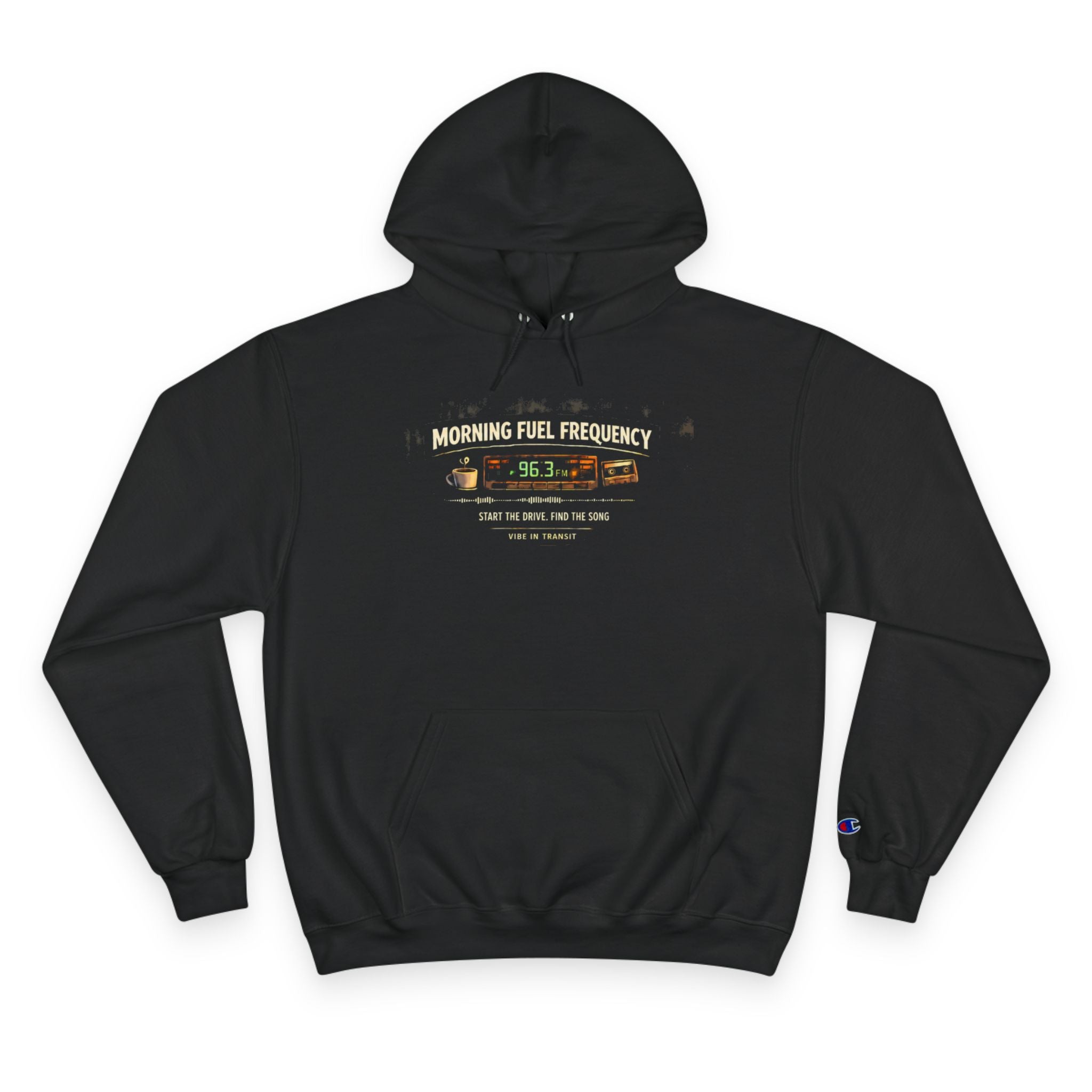 Vibe In Transit | Morning Fuel Frequency Hoodie | Commute Sessions