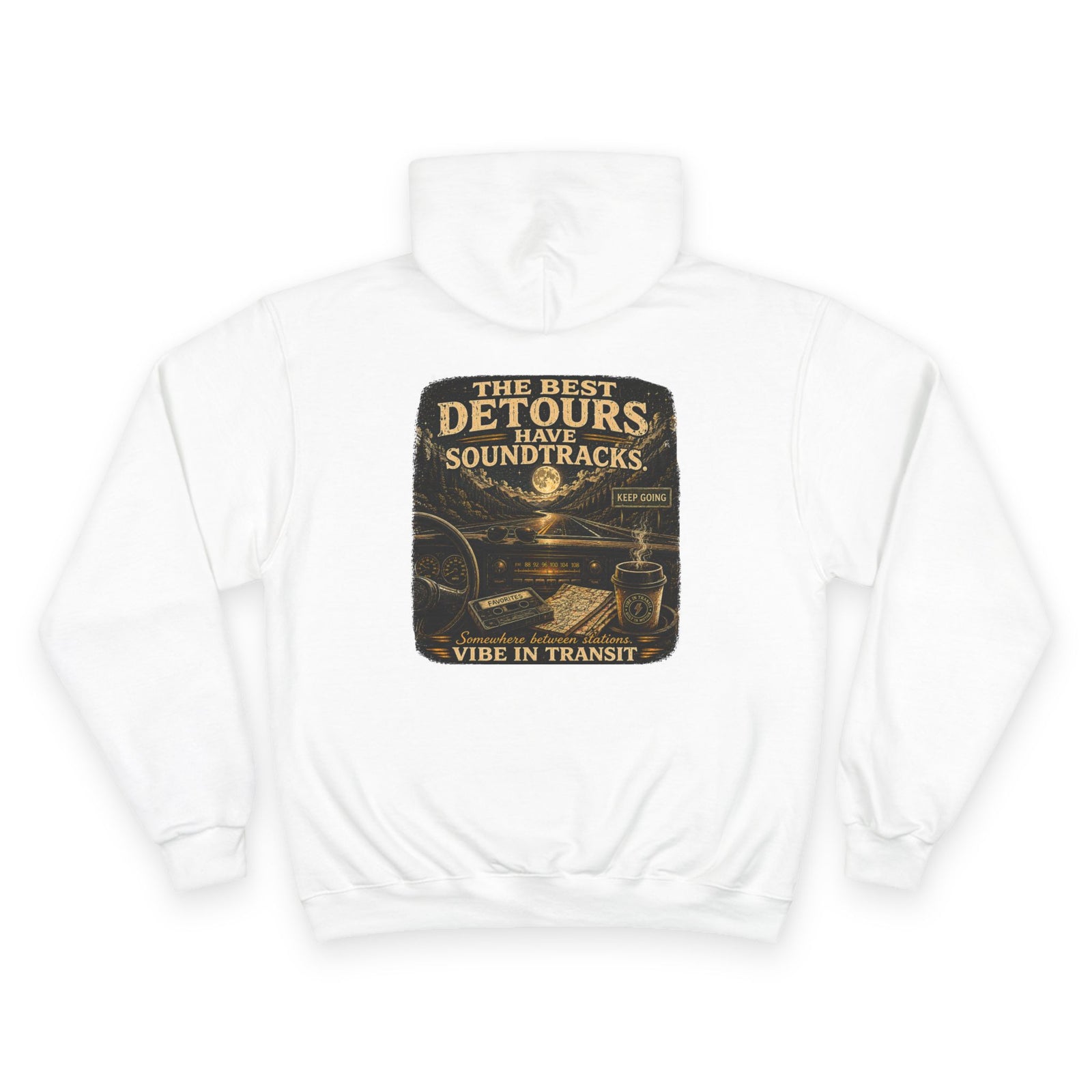 Lost Signal – Vintage Road Trip Hoodie