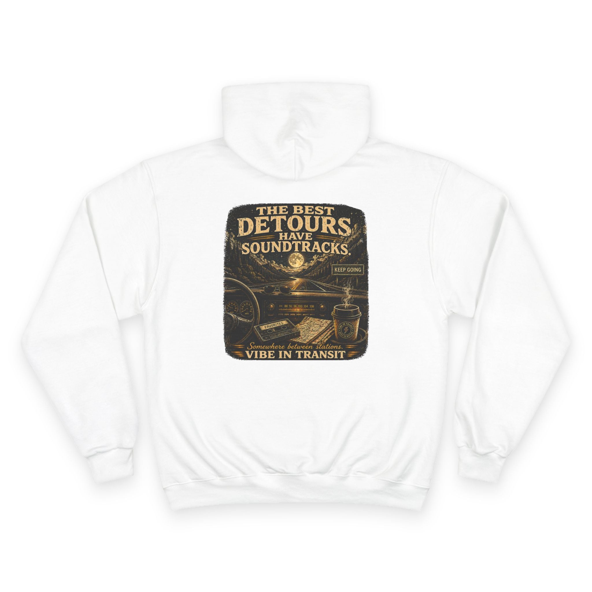 Lost Signal – Vintage Road Trip Hoodie