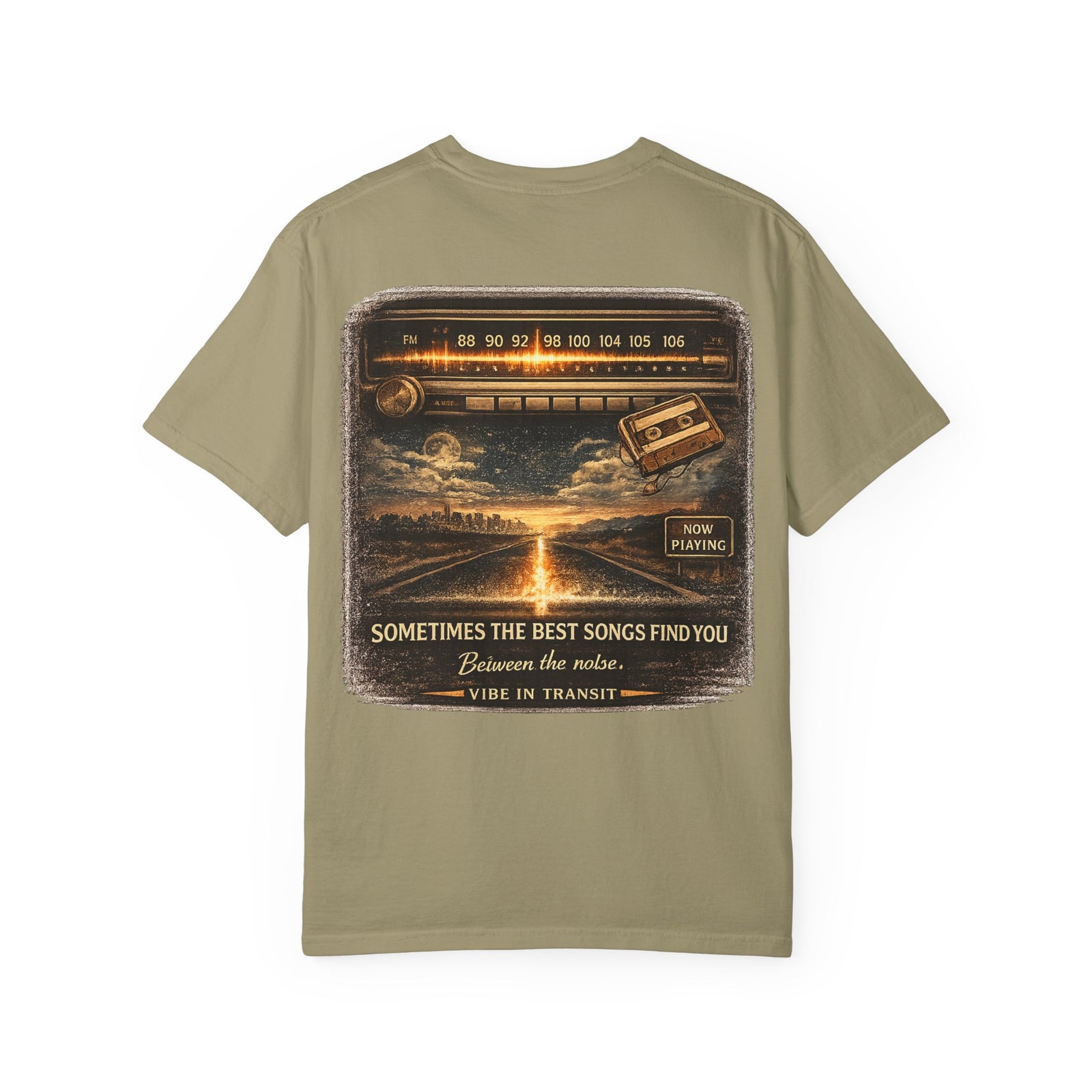 Static Between Stations – Vintage Radio Road Trip T-Shirt