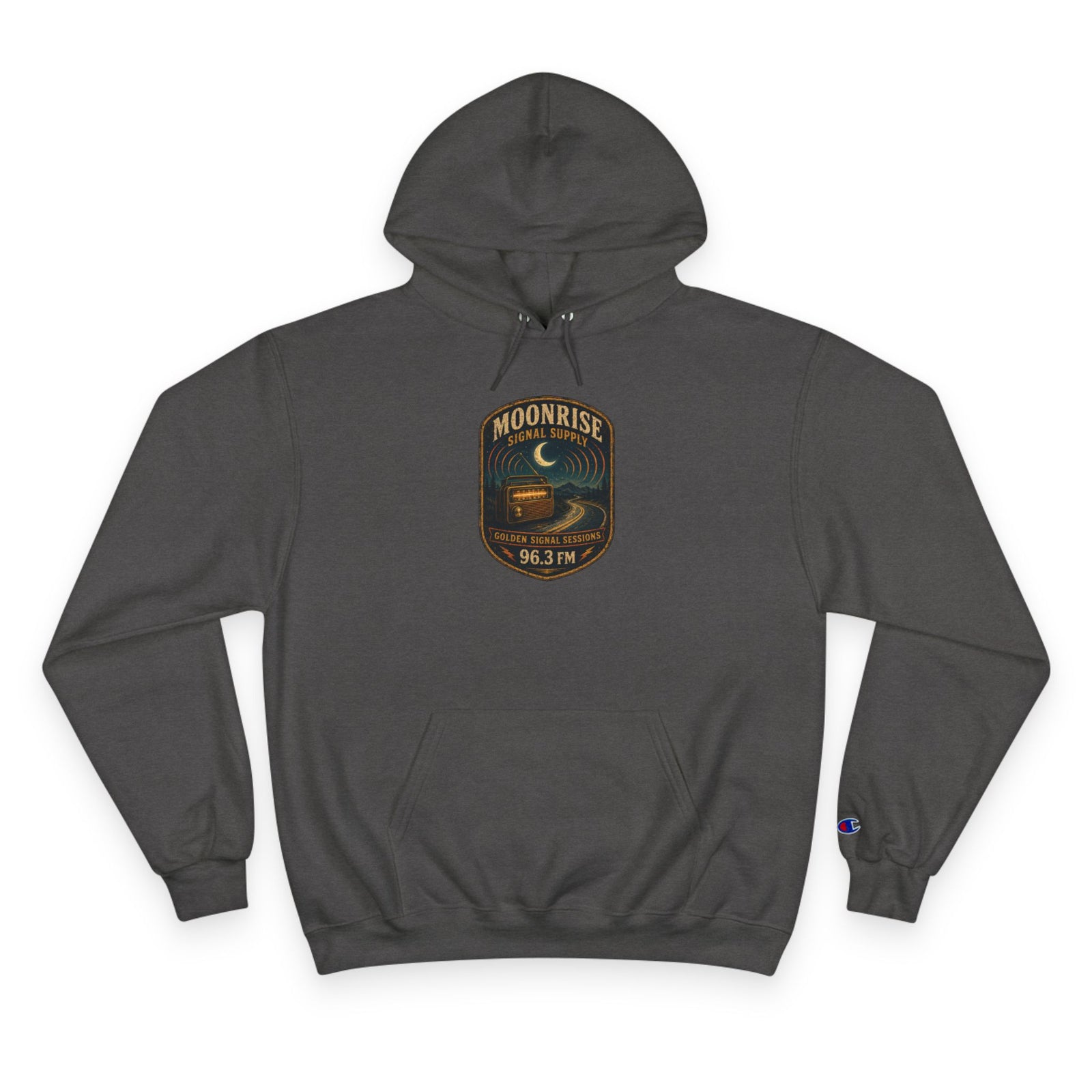 Vibe In Transit | Moonrise Signal Supply | Golden Signal Sessions Hoodie