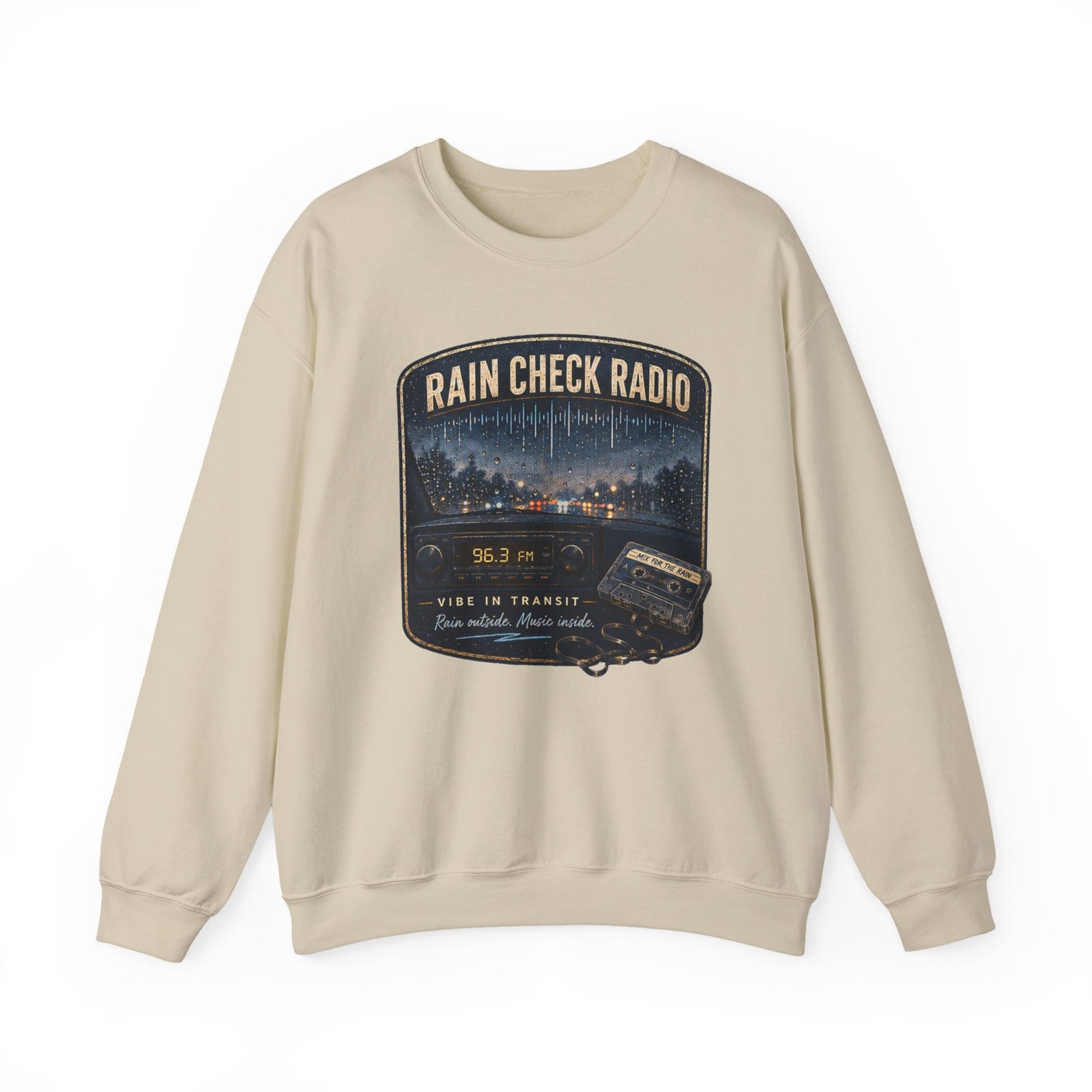 Vibe In Transit | Rain Check Radio Sweatshirt | Commute Sessions