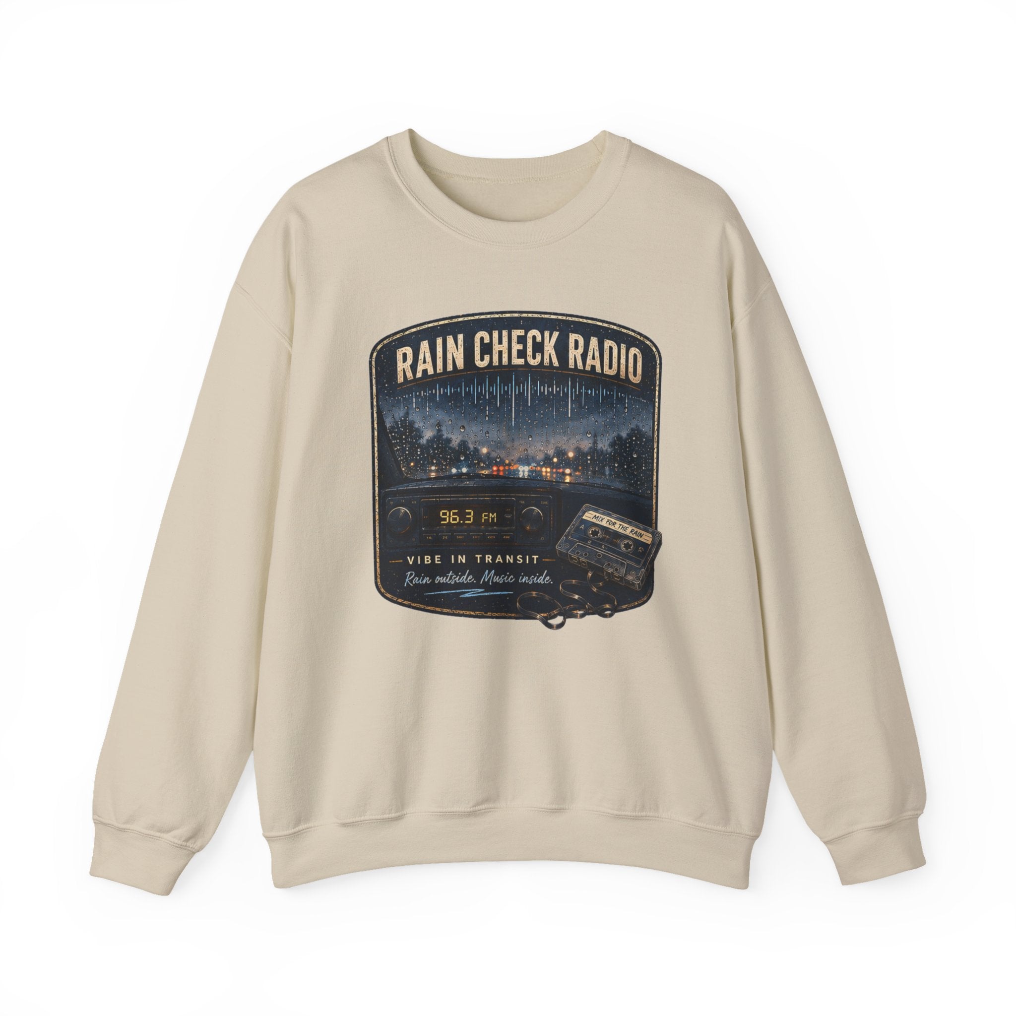 Vibe In Transit | Rain Check Radio Sweatshirt | Commute Sessions