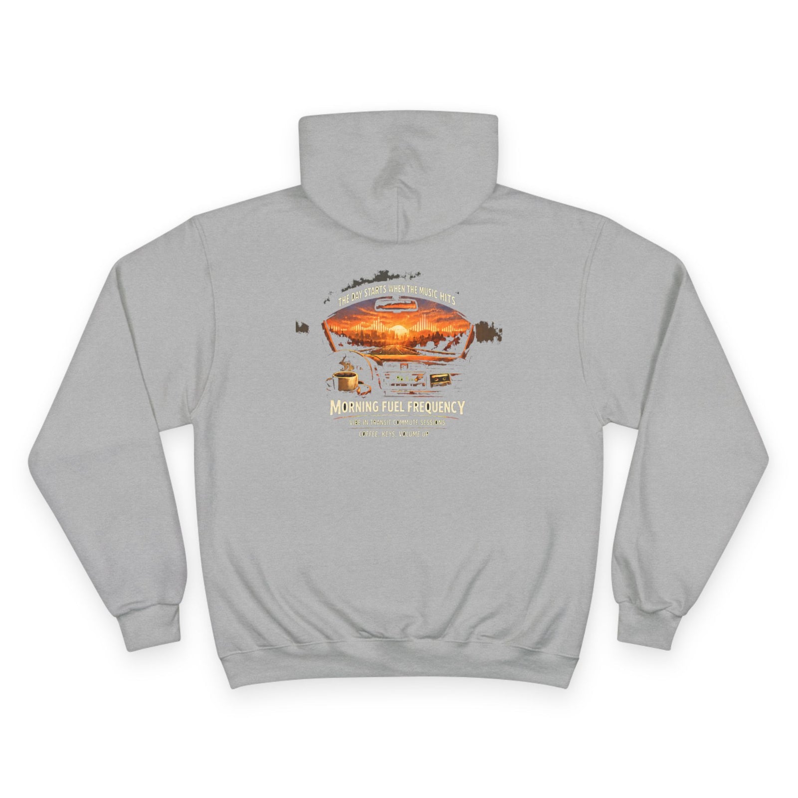 Vibe In Transit | Morning Fuel Frequency Hoodie | Commute Sessions