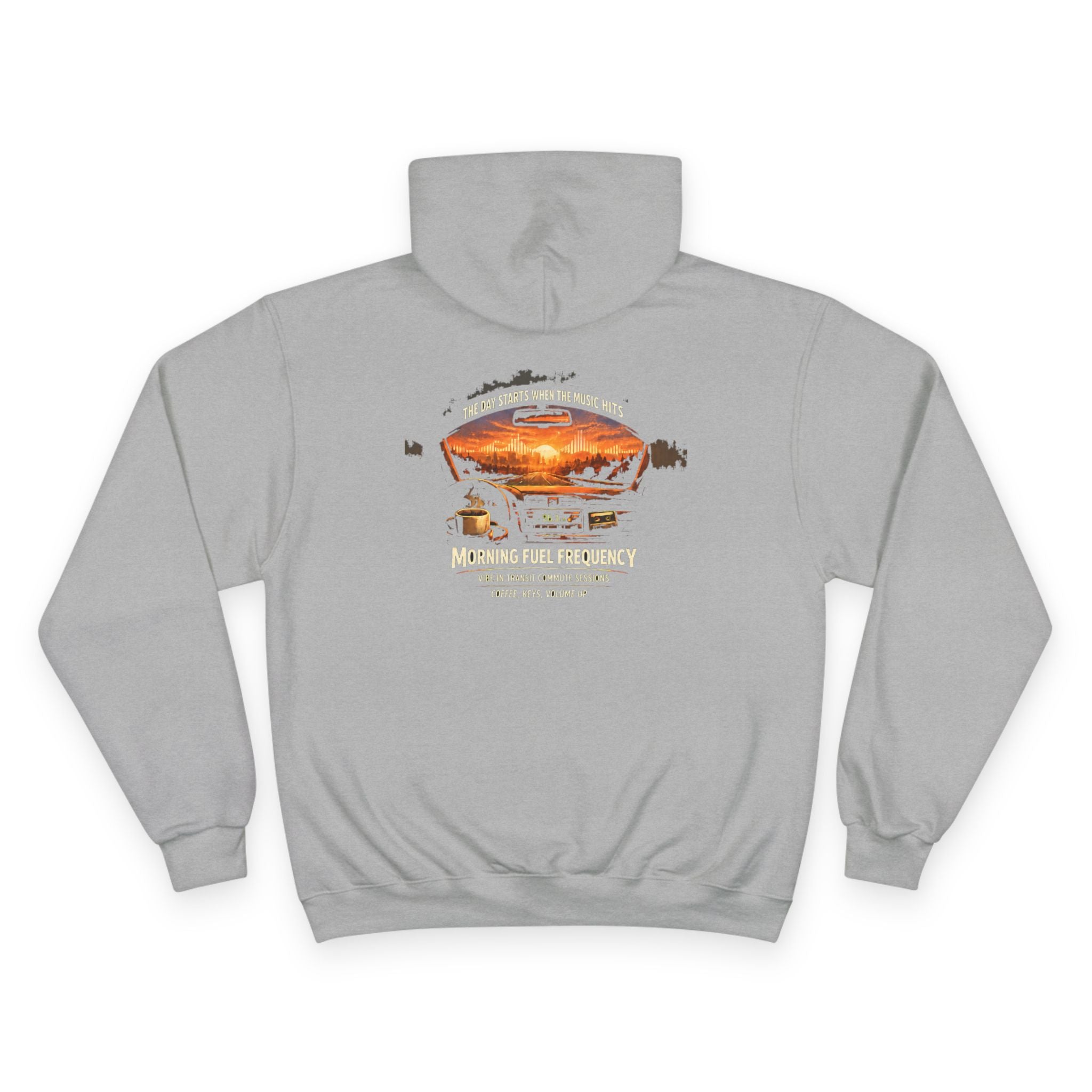 Vibe In Transit | Morning Fuel Frequency Hoodie | Commute Sessions