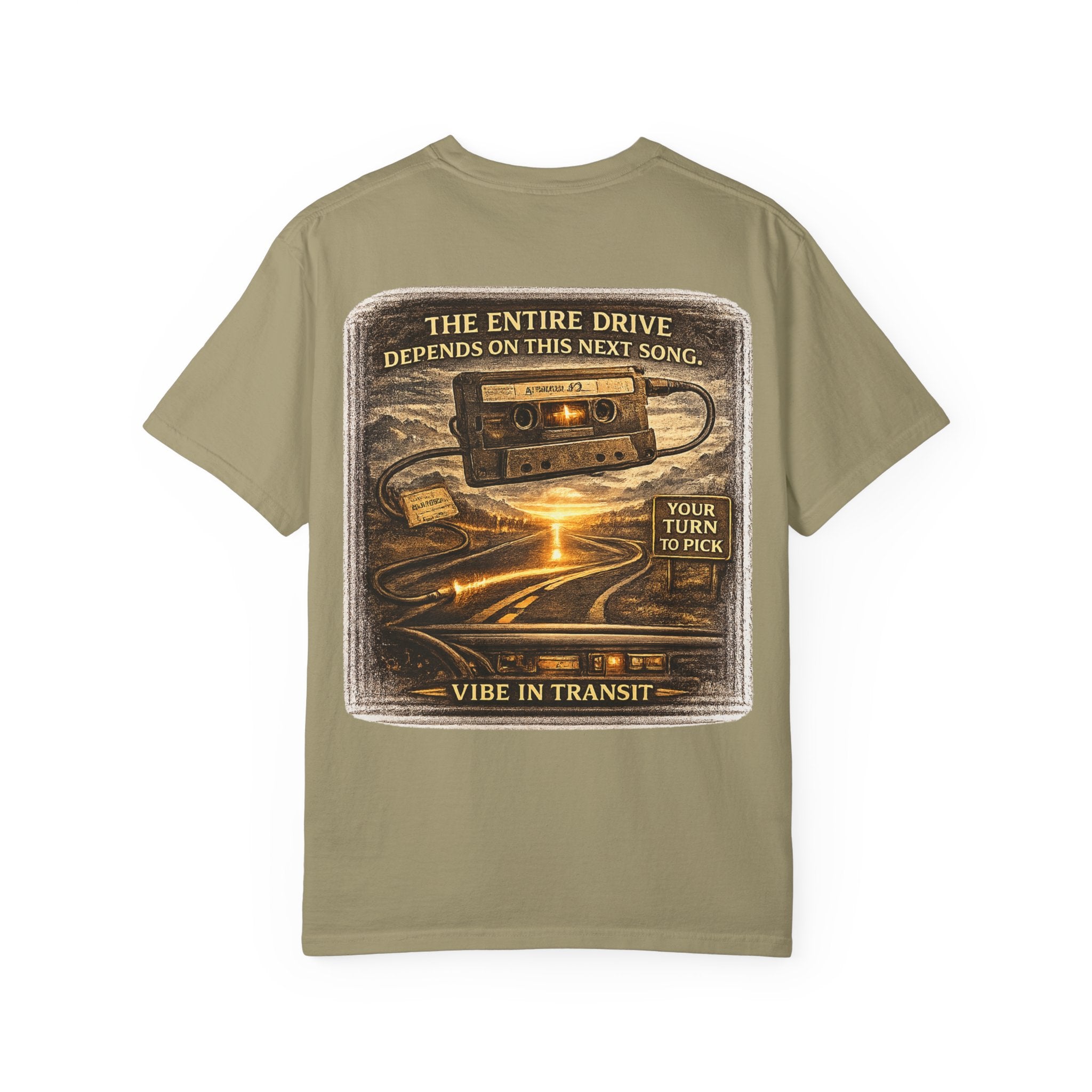 Aux Cord Authority – Vintage Music Road Trip T-Shirt