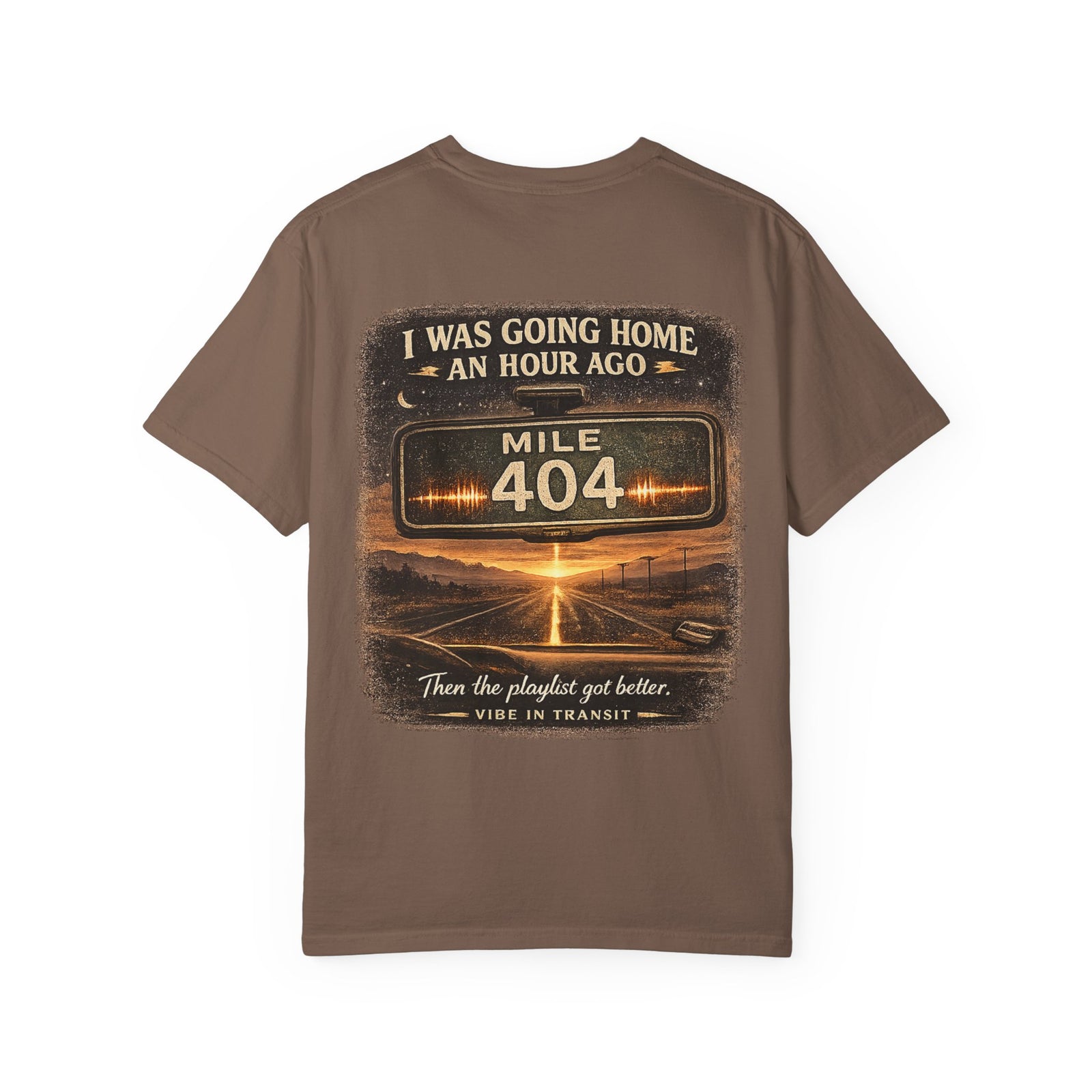 One More Mile – Vintage Road Trip Music T-Shirt