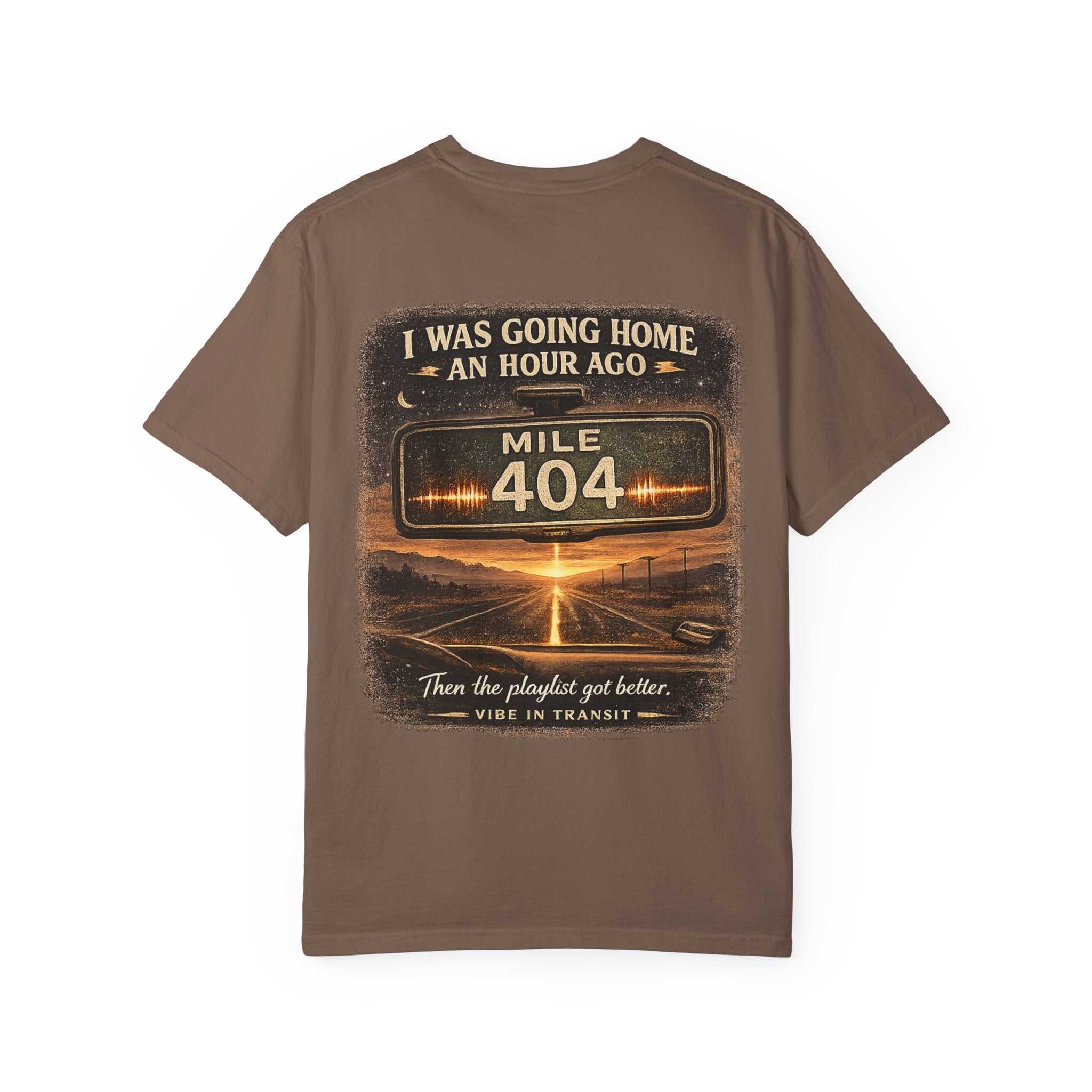 One More Mile – Vintage Road Trip Music T-Shirt