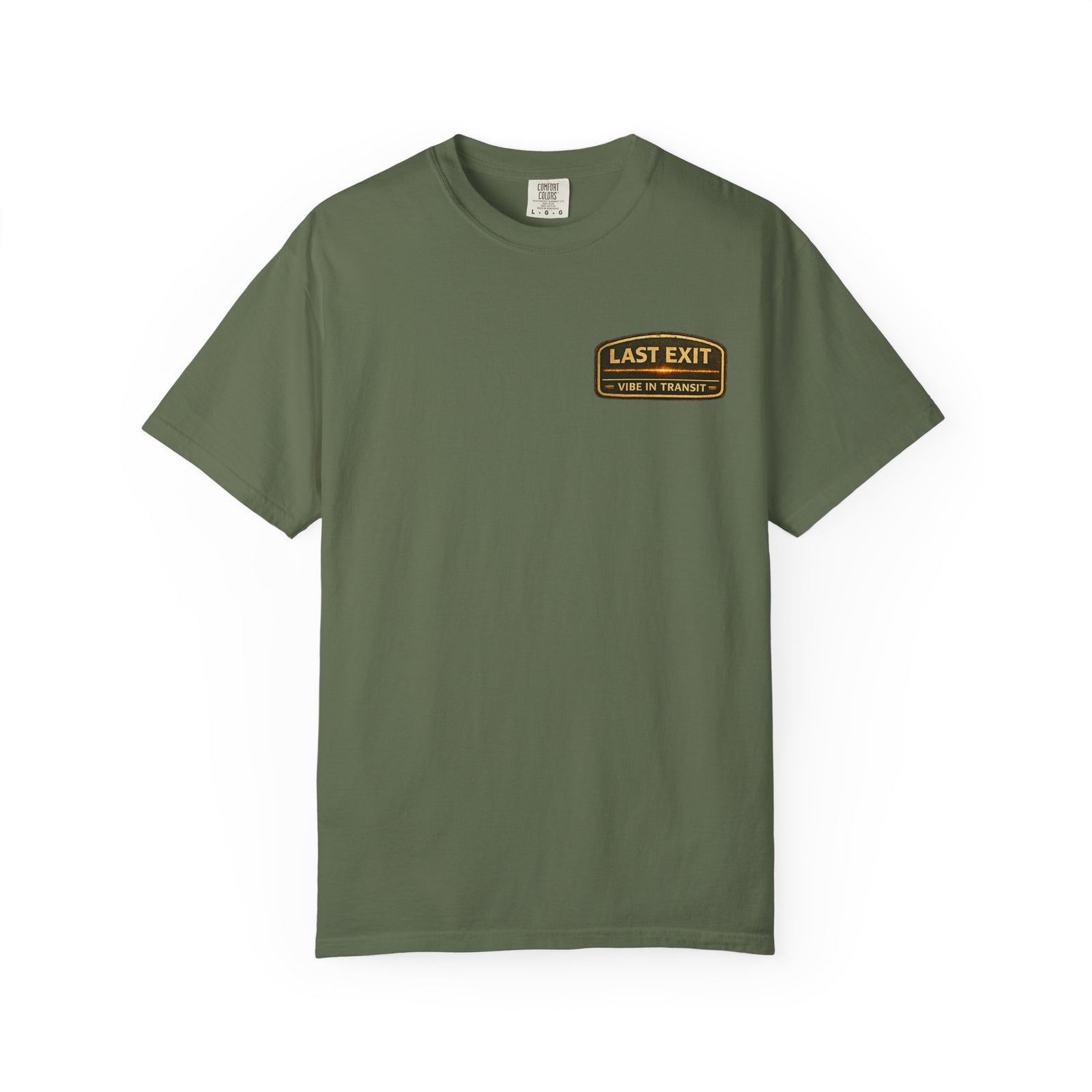 Last Exit Before Home – Vintage Highway Music T-Shirt