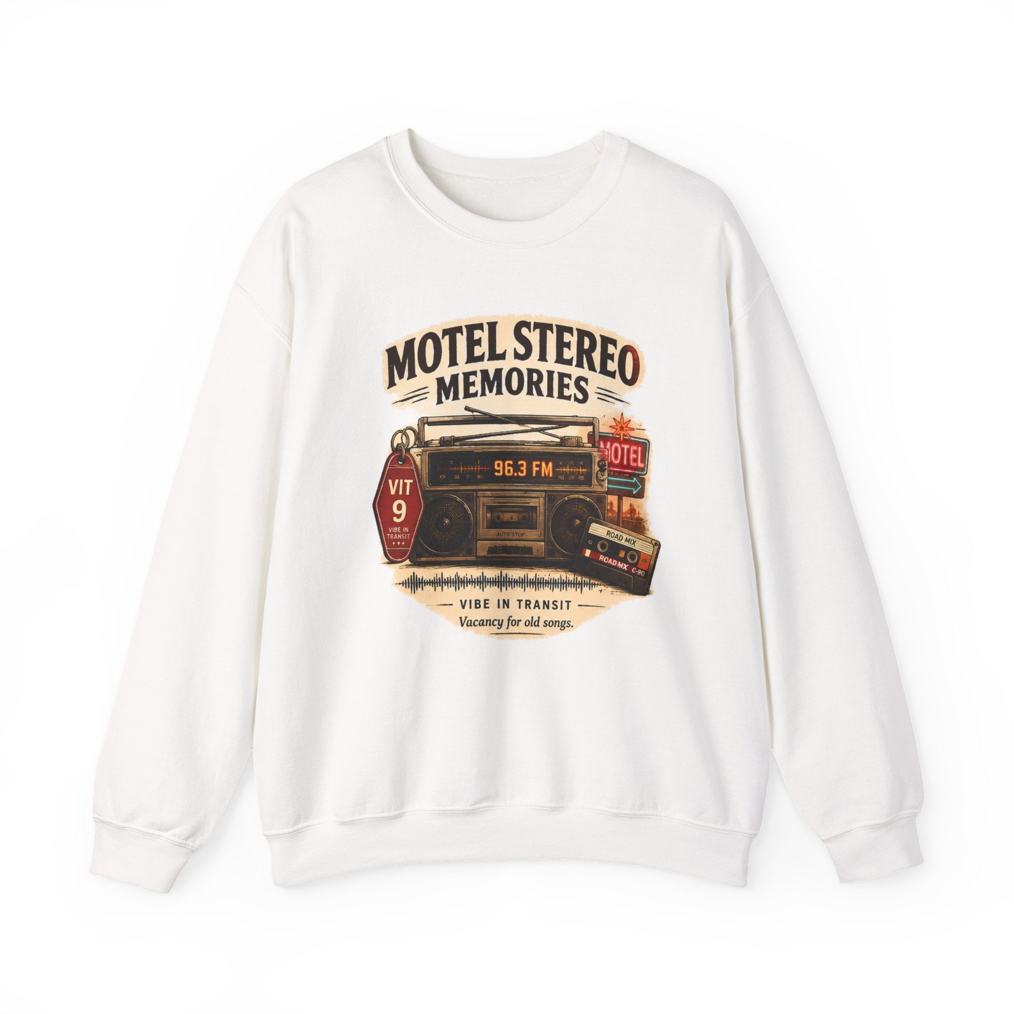 Vibe In Transit | Motel Stereo Memories Sweatshirt | Vibing In Vintage