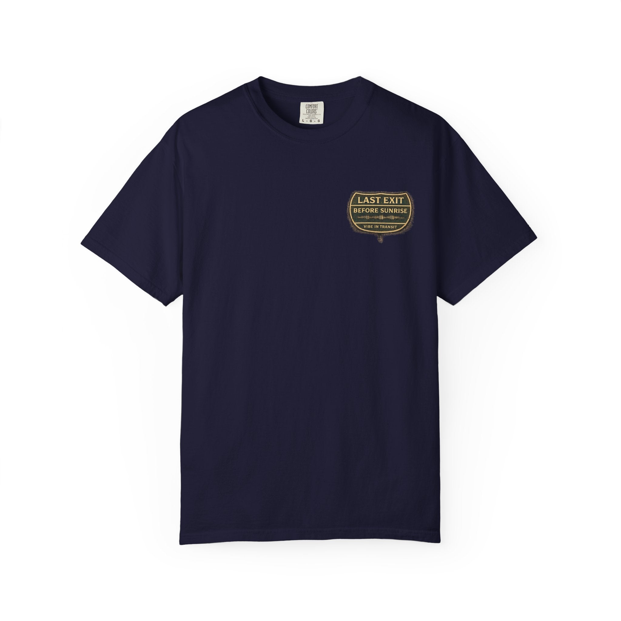 Last Exit Before Sunrise – Vintage Highway Music Graphic T-Shirt