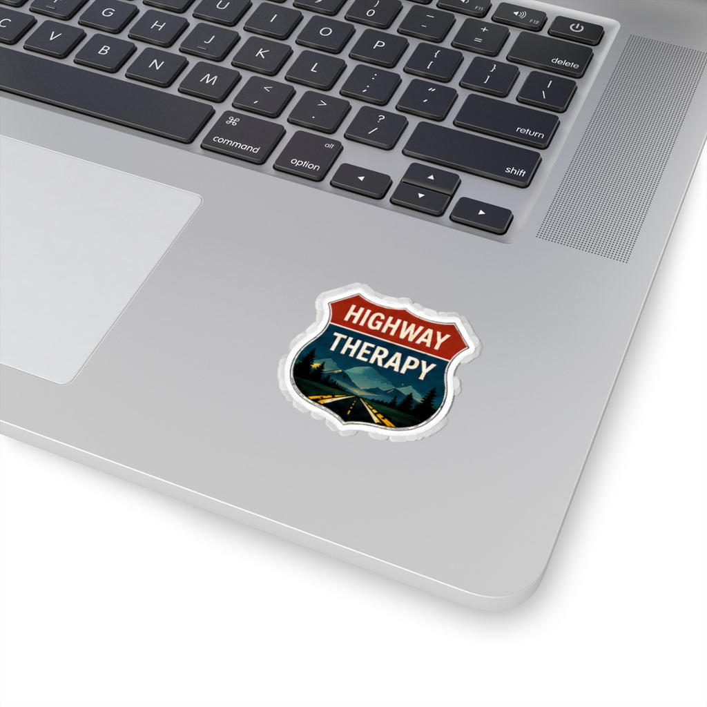Vibe In Transit | Highway Therapy Sticker | Road Trip Music Sticker