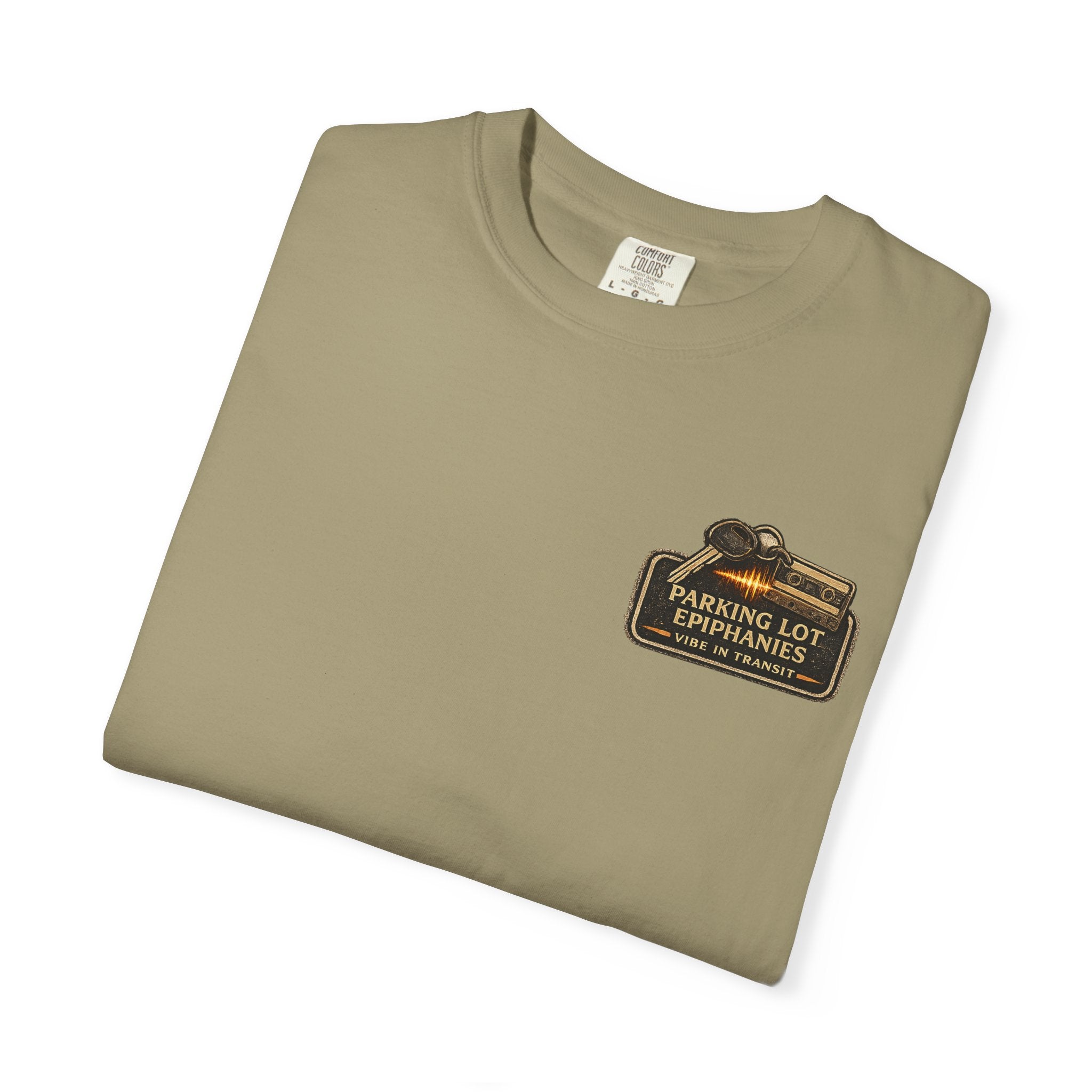 Parking Lot Epiphanies – Vintage Car Music T-Shirt