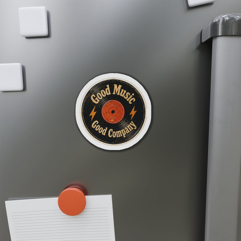 Vibe In Transit | Good Music Good Company | Vinyl Record Magnet