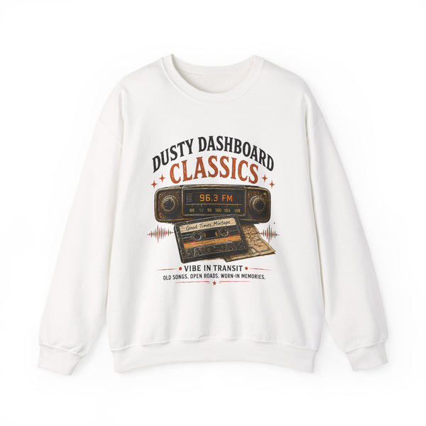 Vibe In Transit | Dusty Dashboard Classics Sweatshirt | Vibing In Vintage