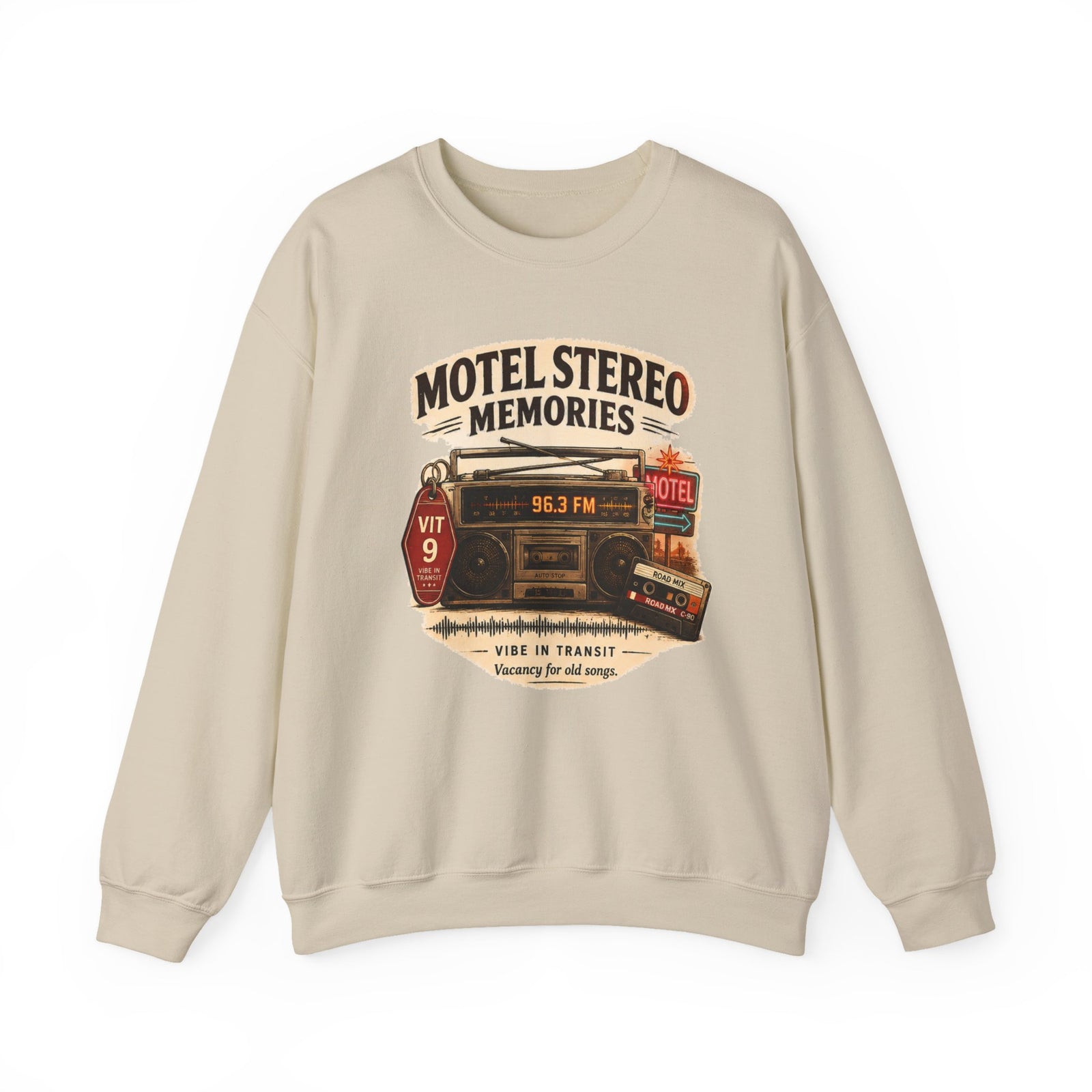 Vibe In Transit | Motel Stereo Memories Sweatshirt | Vibing In Vintage