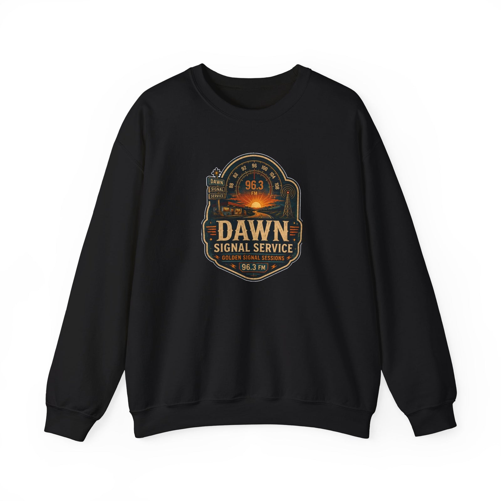 Vibe In Transit | Dawn Signal Service | Golden Signal Sessions Sweatshirt