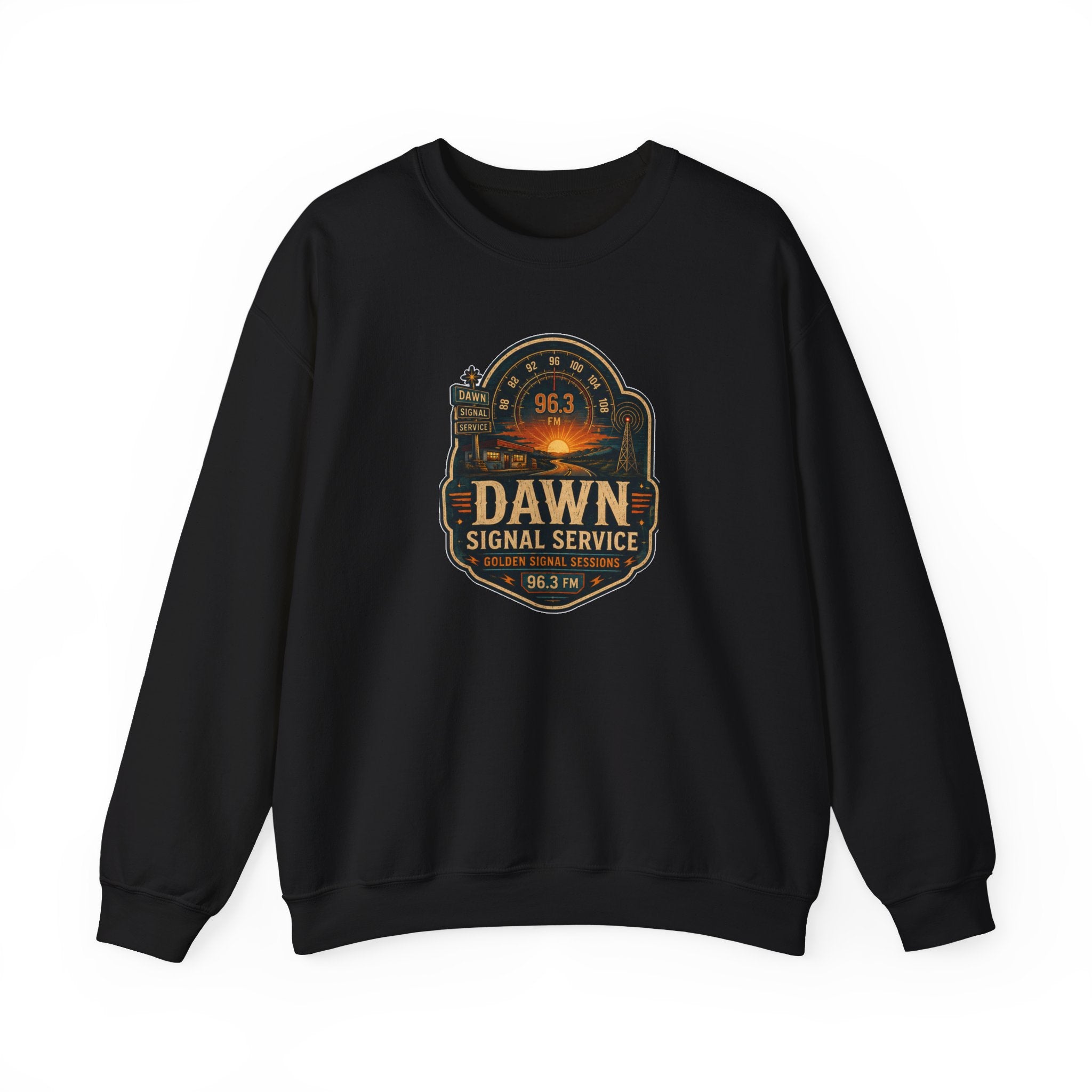 Vibe In Transit | Dawn Signal Service | Golden Signal Sessions Sweatshirt