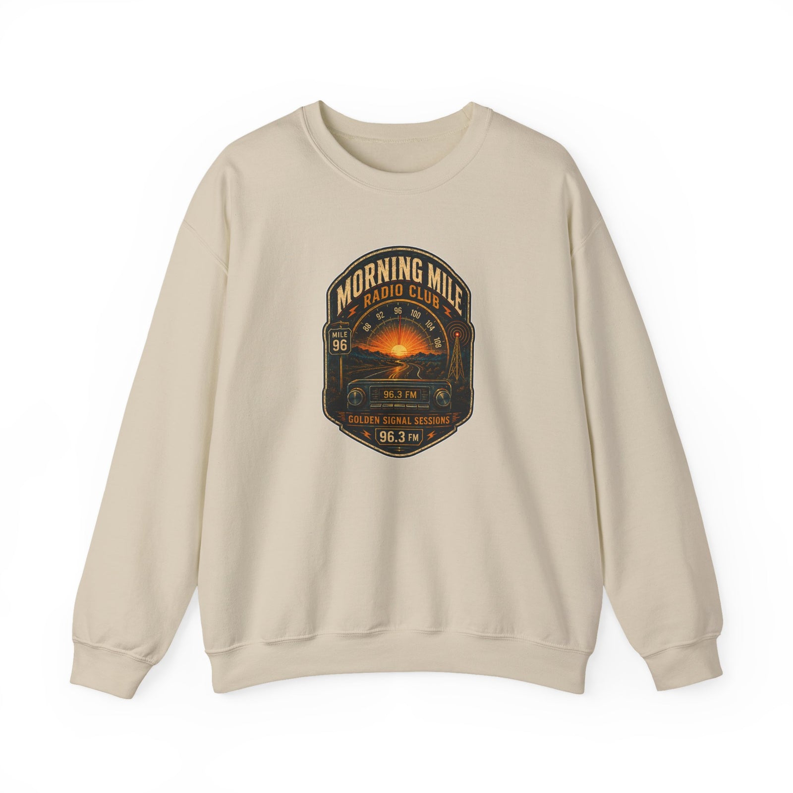Vibe In Transit | Morning Mile Radio Club | Golden Signal Sessions Sweatshirt