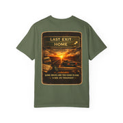 Last Exit Before Home – Vintage Highway Music T-Shirt