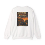 Vibe In Transit | Sunrise Frequency Market | Golden Signal Sessions Sweatshirt