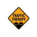 Vibe In Transit | Traffic Therapy Sticker | Commuter Music Sticker