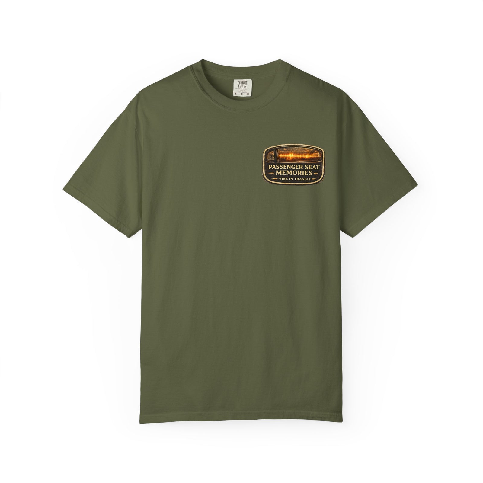 Passenger Seat Memories – Vintage Road Trip Music T-Shirt