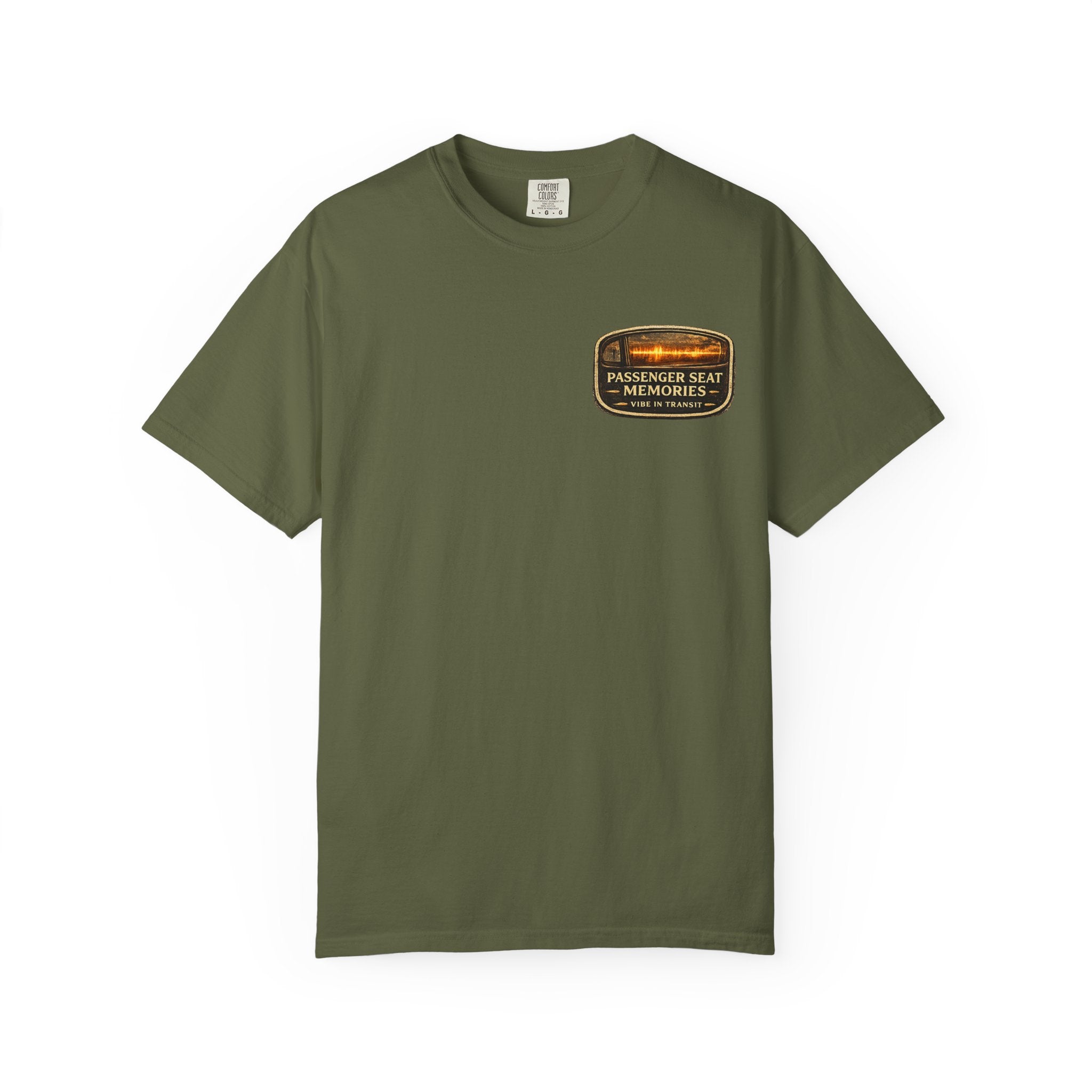 Passenger Seat Memories – Vintage Road Trip Music T-Shirt