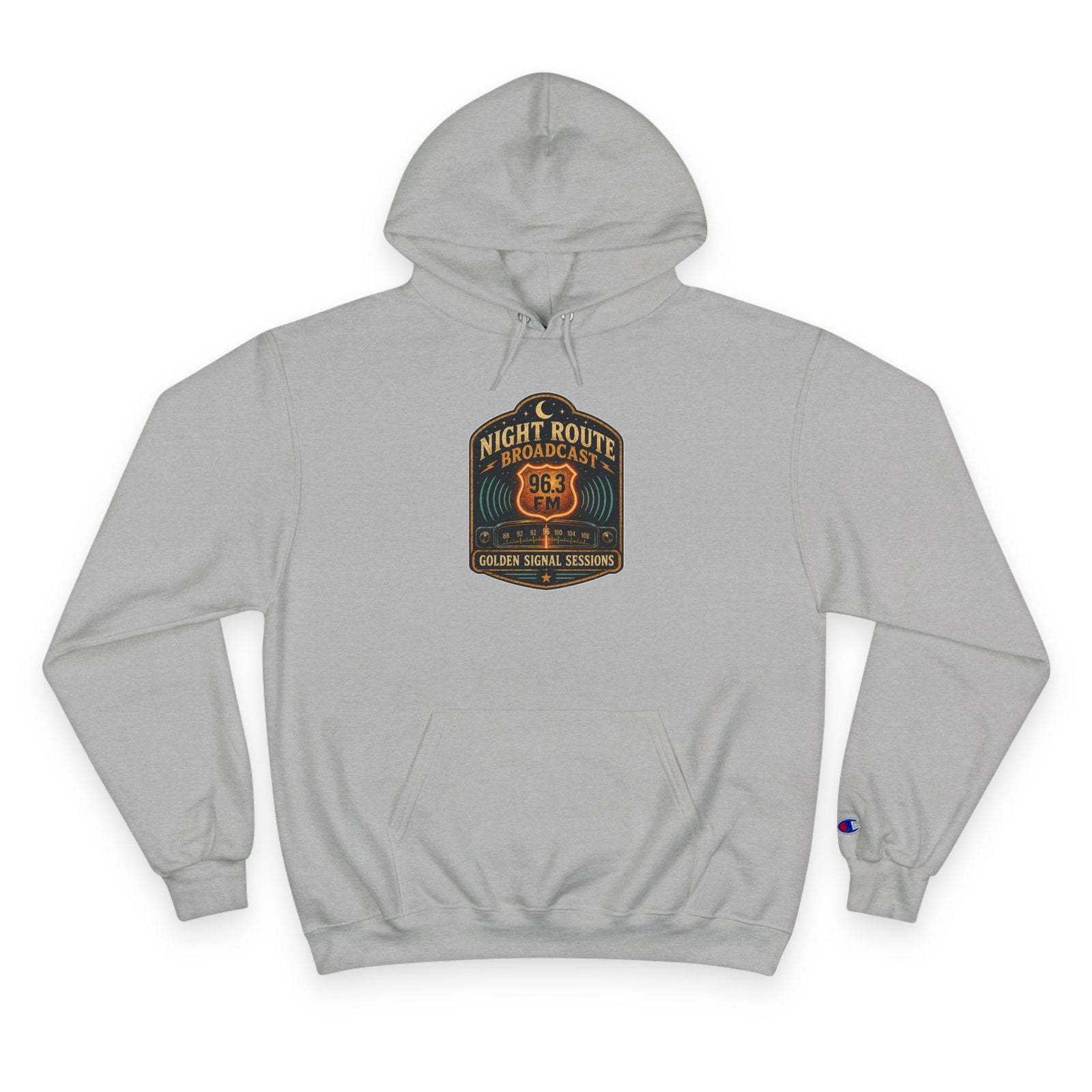 Vibe In Transit | Night Route Broadcast | Golden Signal Sessions Hoodie