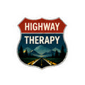 Vibe In Transit | Highway Therapy Sticker | Road Trip Music Sticker
