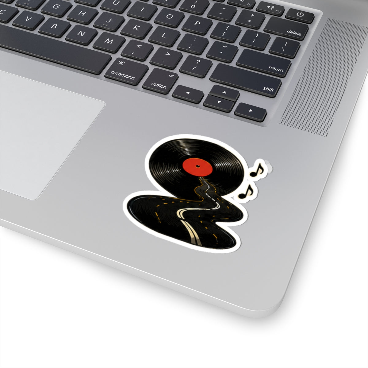 Vibe In Transit | Vinyl Road Sticker | Retro Record Road Trip Sticker