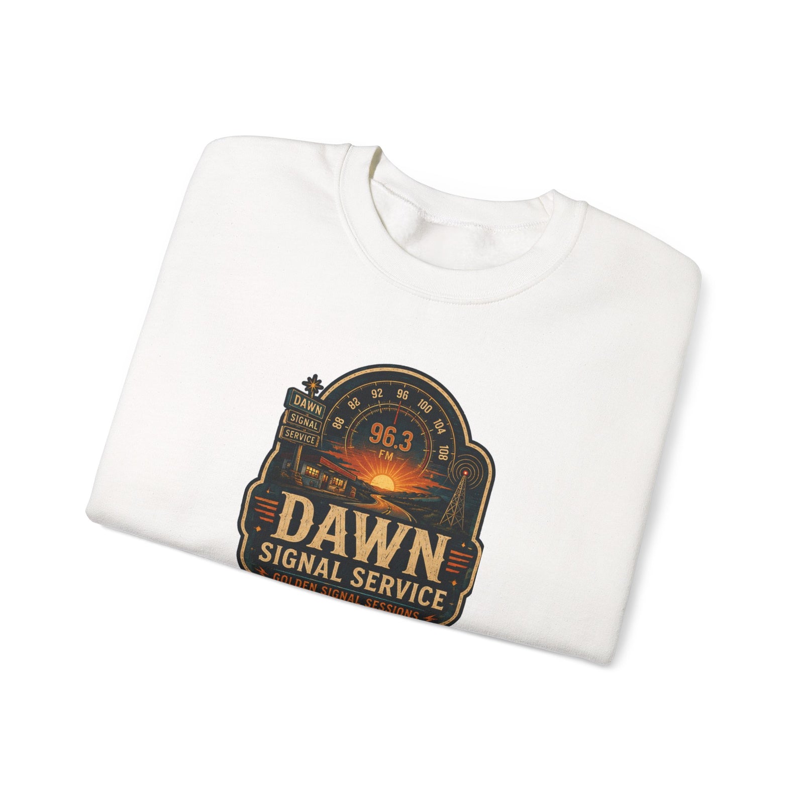 Vibe In Transit | Dawn Signal Service | Golden Signal Sessions Sweatshirt