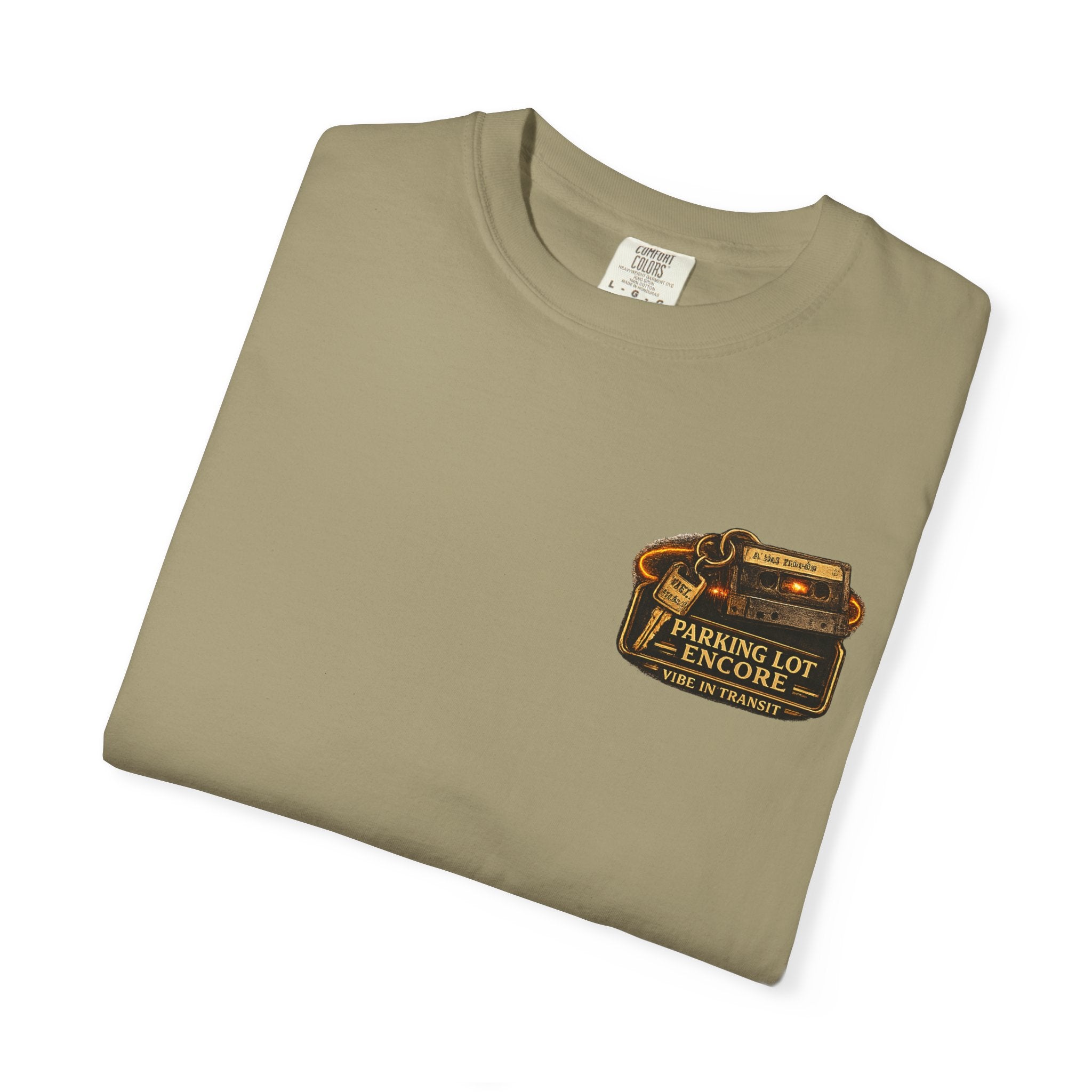 Parking Lot Encore – Vintage Night Drive Music T-Shirt