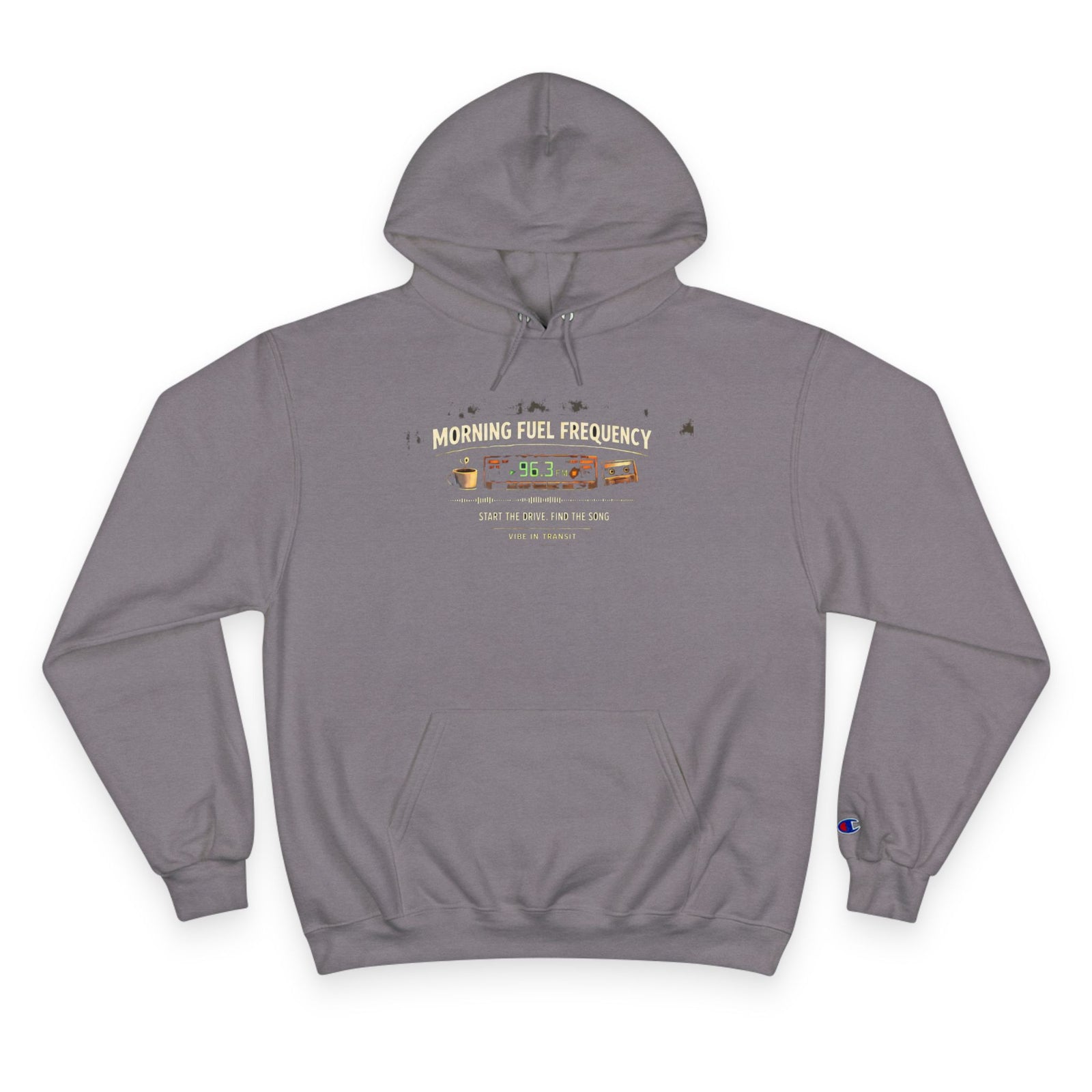 Vibe In Transit | Morning Fuel Frequency Hoodie | Commute Sessions