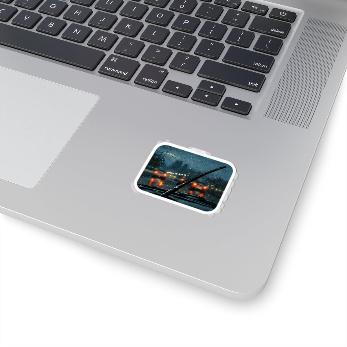 Vibe In Transit | Rainy Drive Radio Sticker | Rainy Day Music Sticker