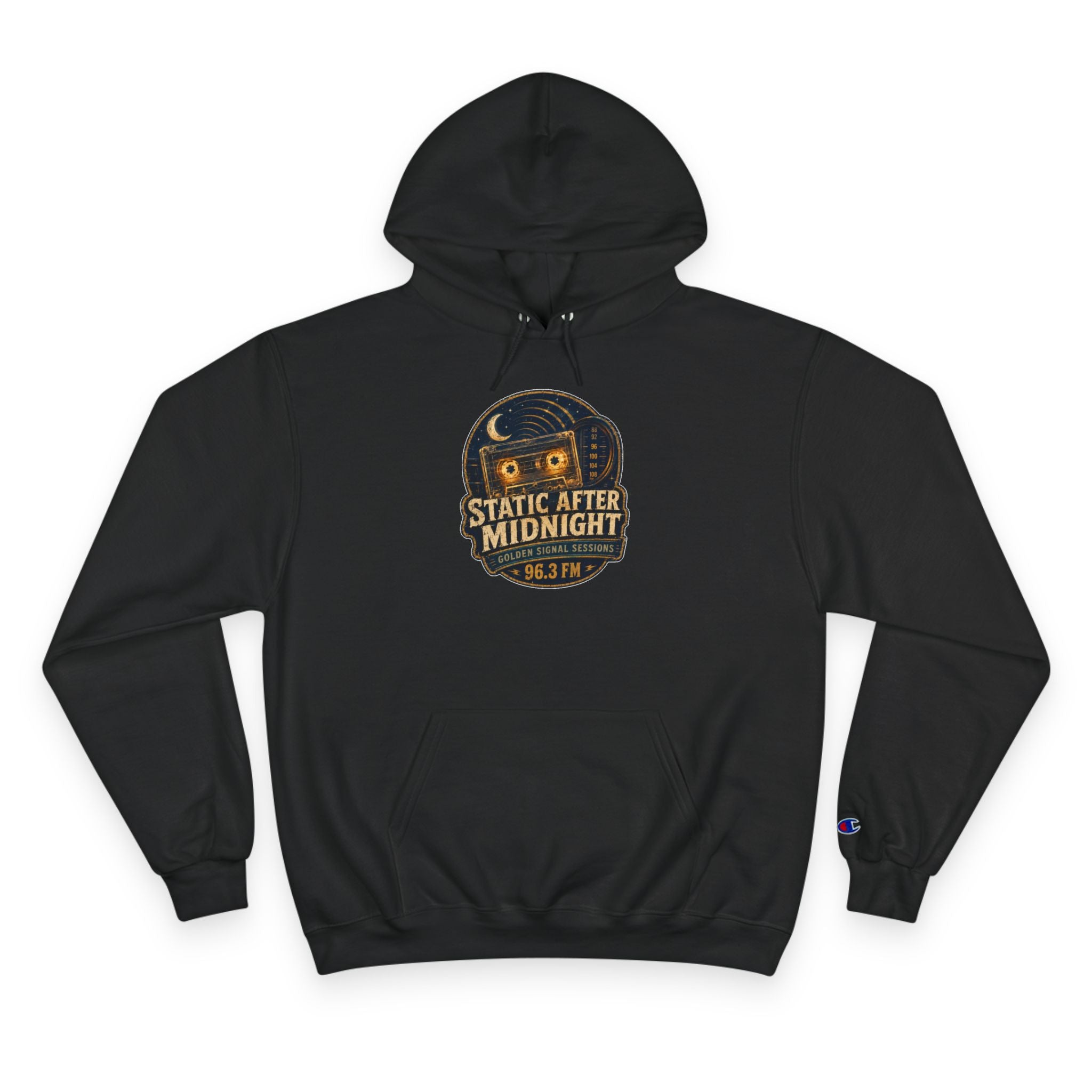 Vibe In Transit | Static After Midnight | Golden Signal Sessions Hoodie