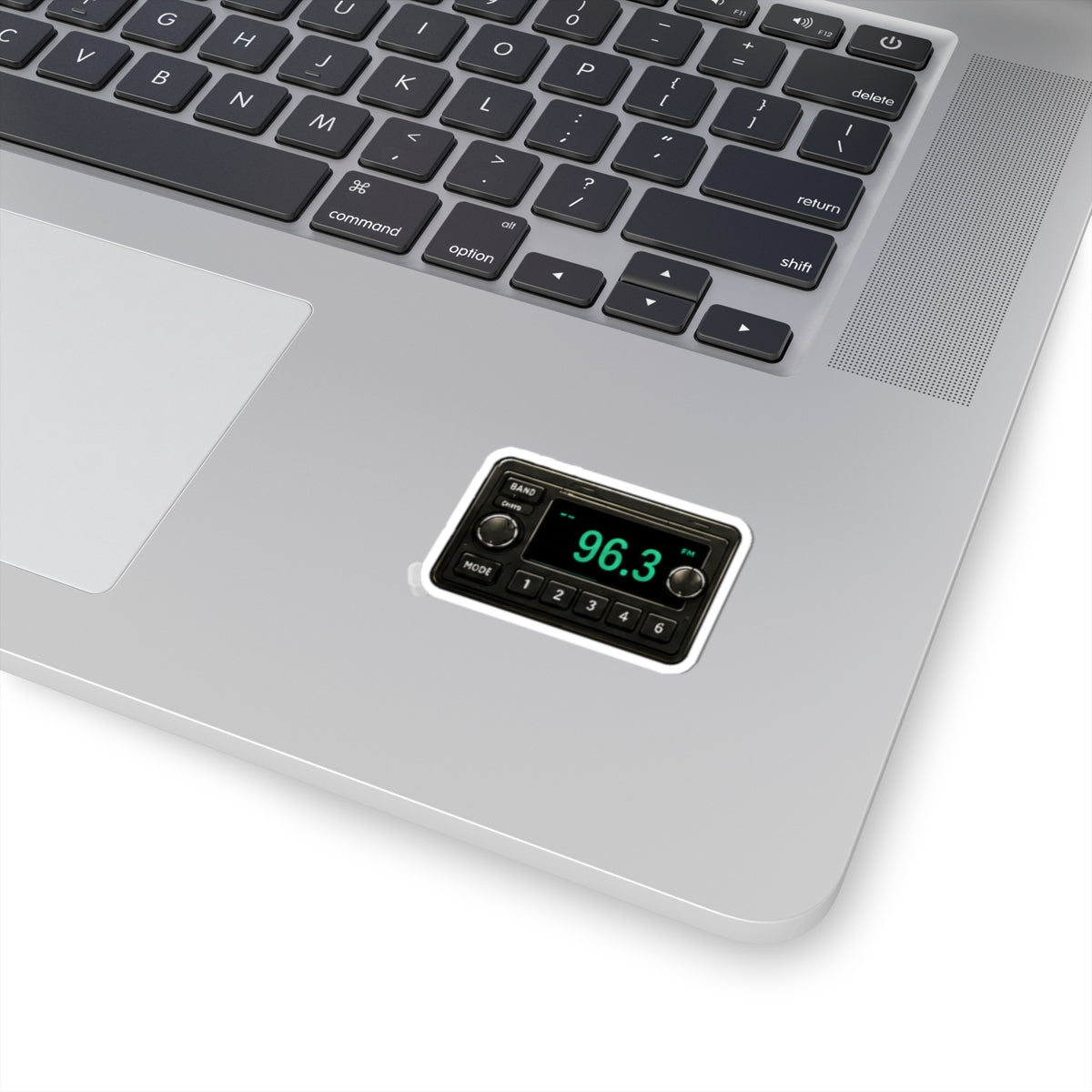 Vibe In Transit | 96.3 FM Radio Sticker | Retro Dashboard Music Sticker