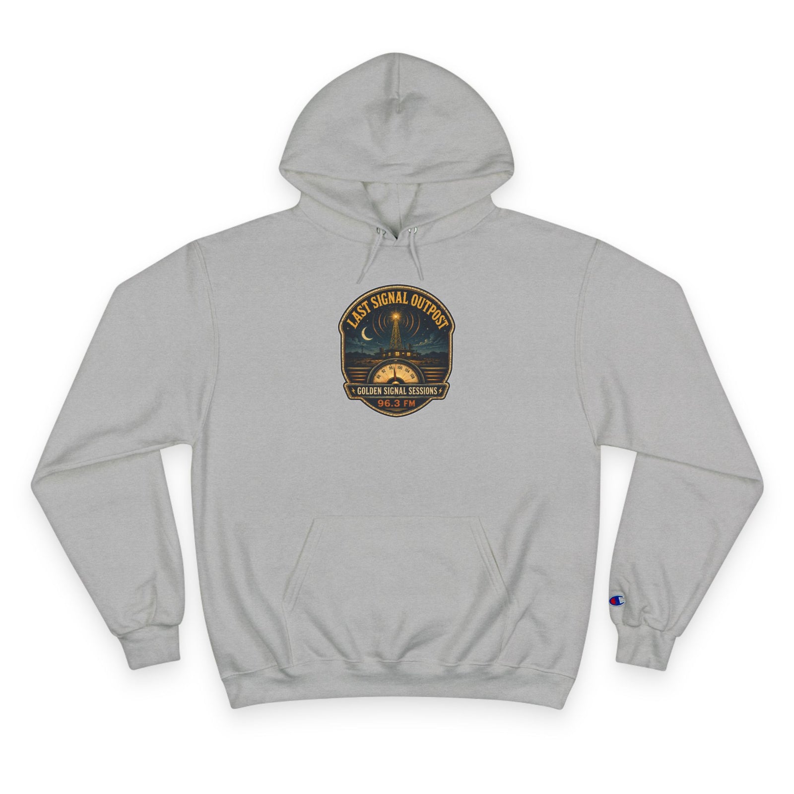 Vibe In Transit | Last Signal Outpost | Golden Signal Sessions Hoodie