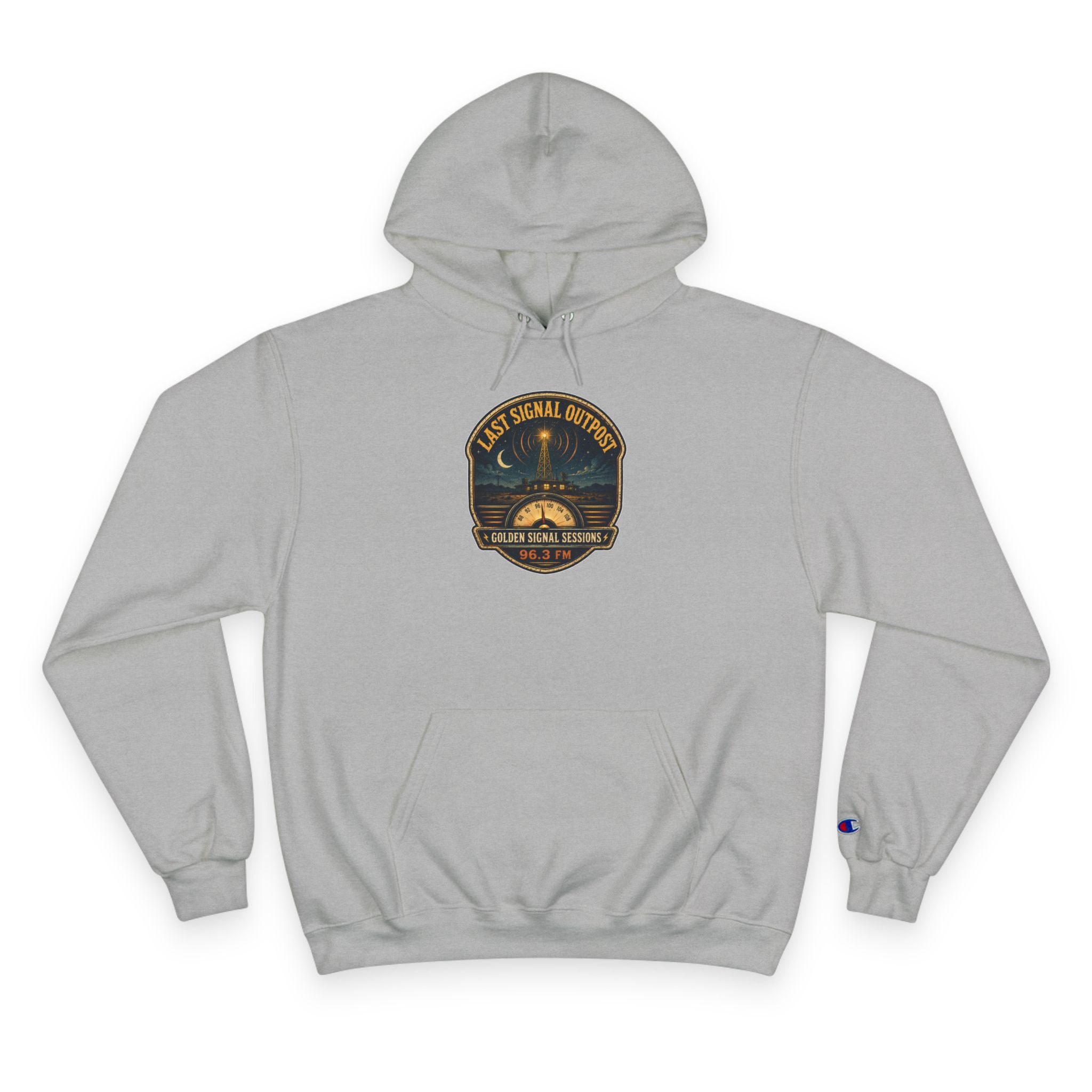 Vibe In Transit | Last Signal Outpost | Golden Signal Sessions Hoodie
