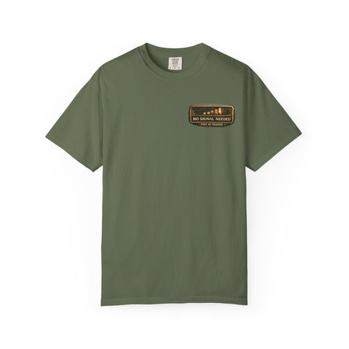 No Signal Needed – Vintage Road Trip Music T-Shirt