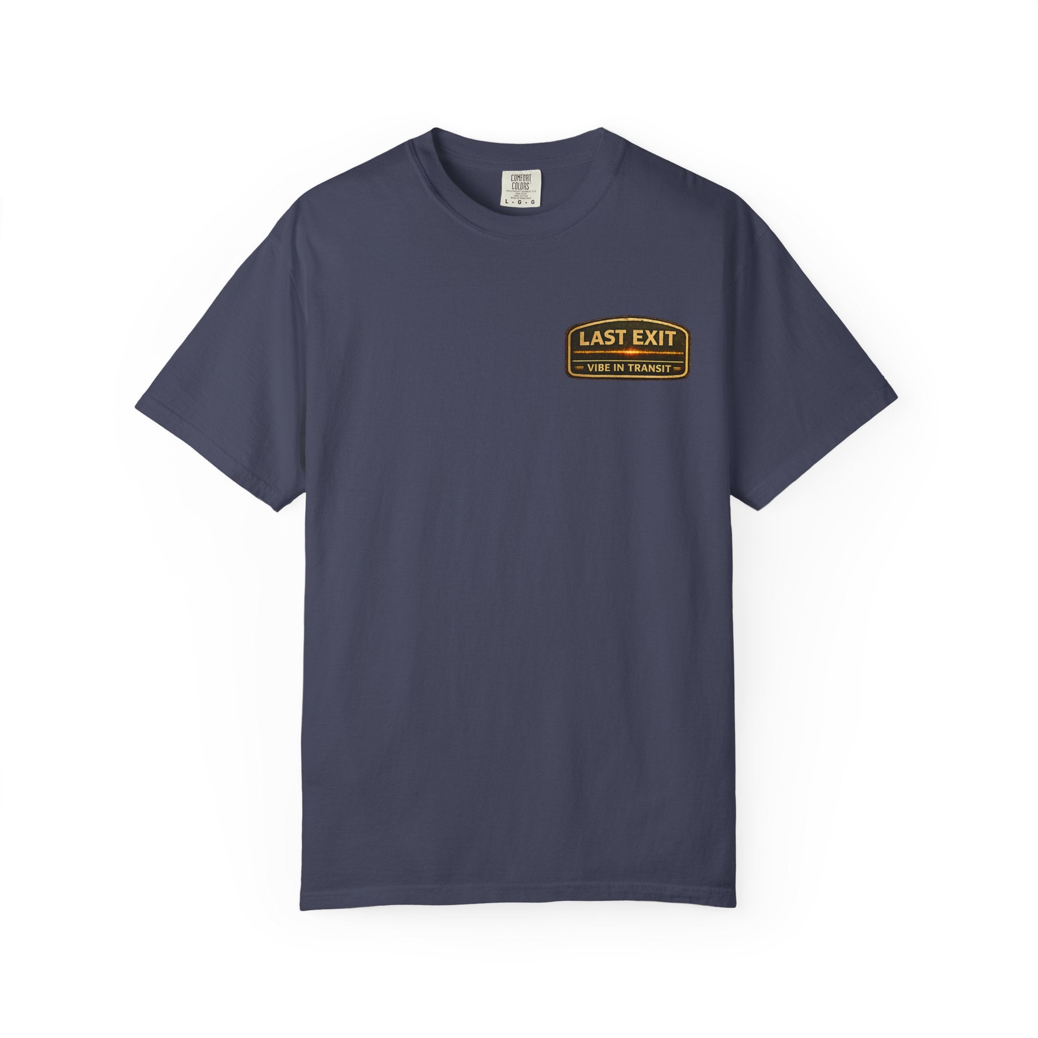 Last Exit Before Home – Vintage Highway Music T-Shirt