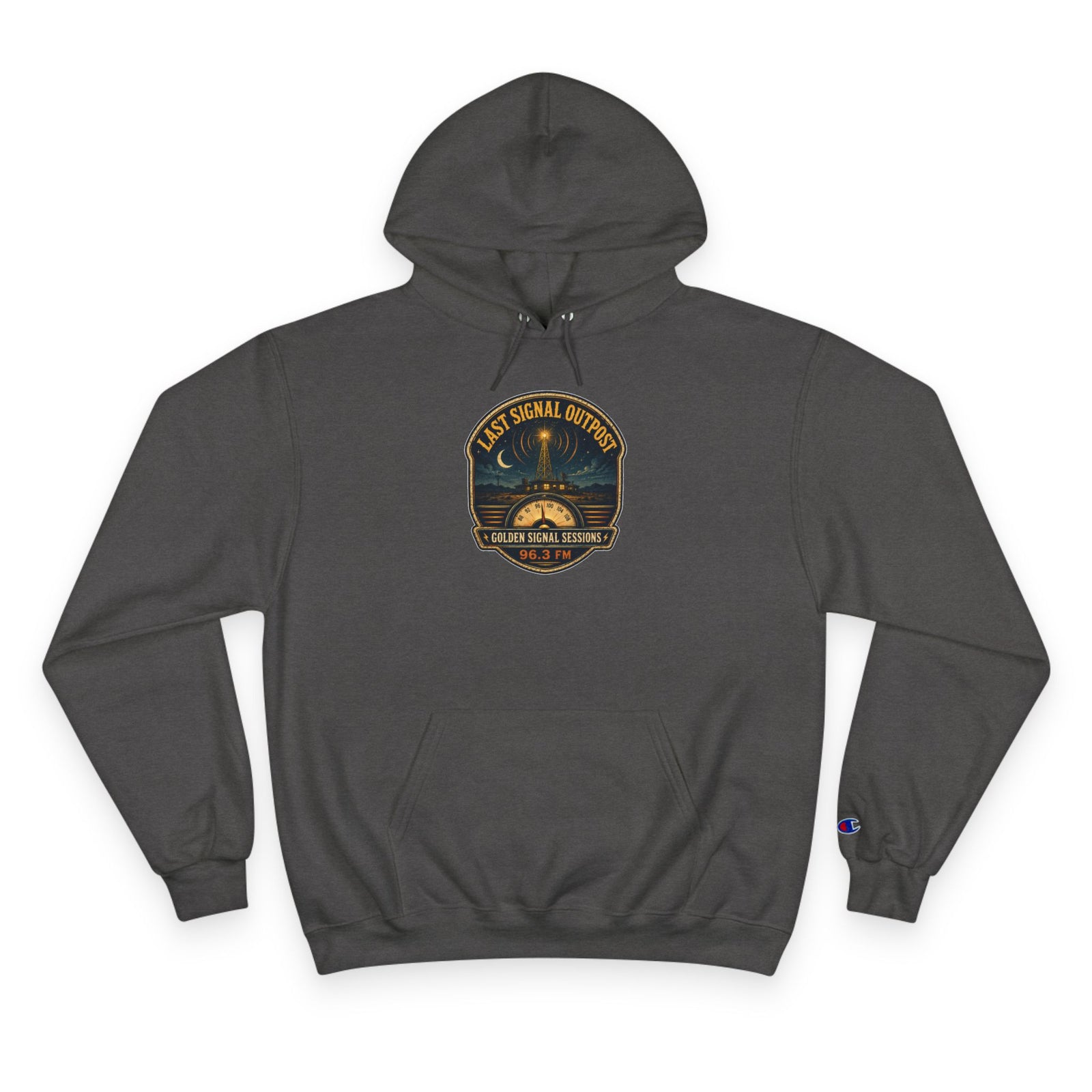 Vibe In Transit | Last Signal Outpost | Golden Signal Sessions Hoodie