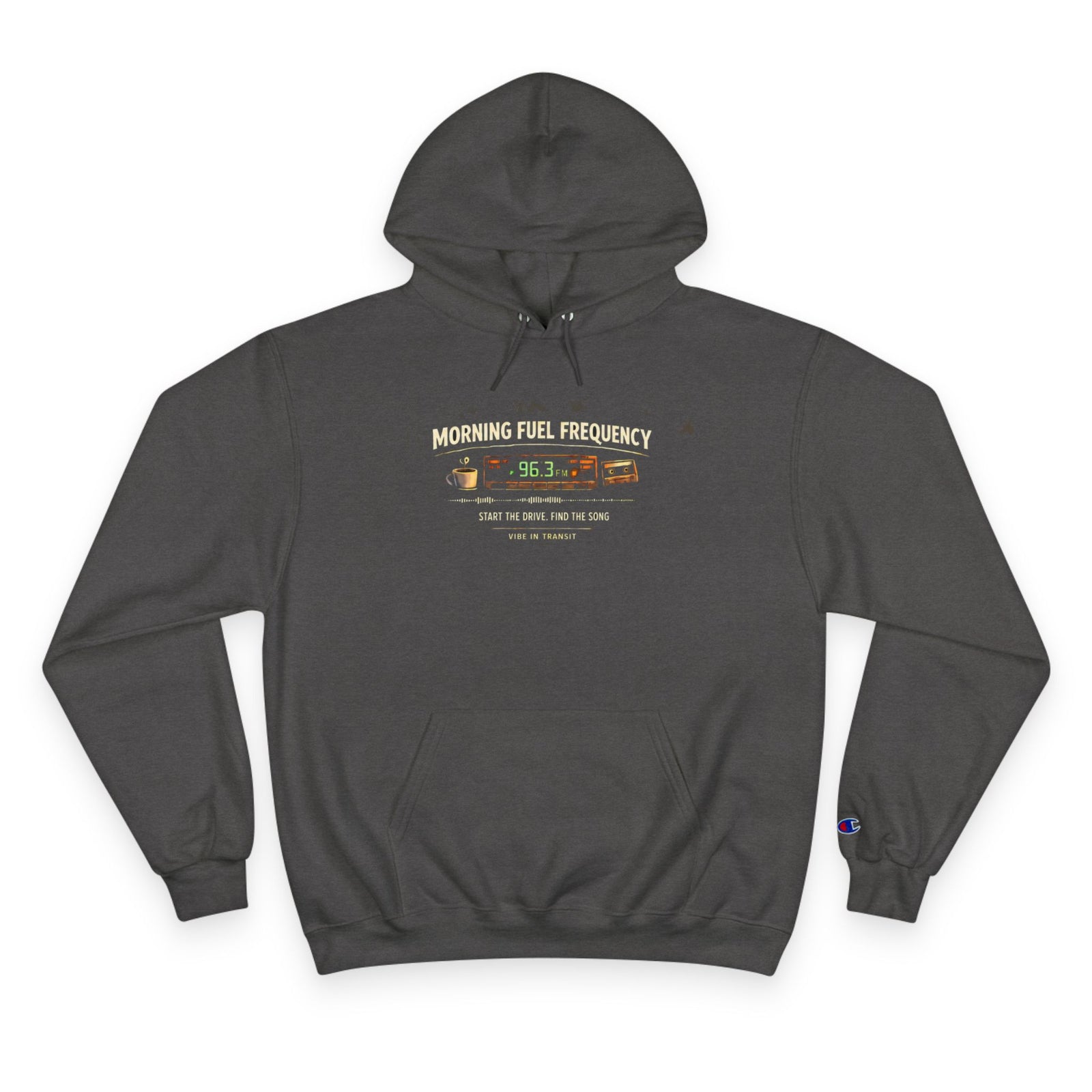 Vibe In Transit | Morning Fuel Frequency Hoodie | Commute Sessions