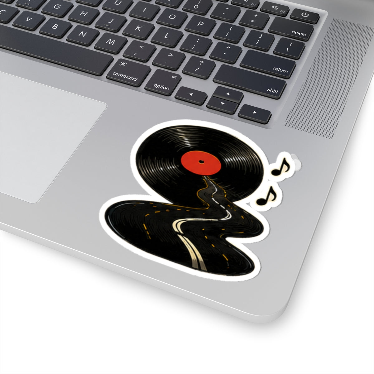 Vibe In Transit | Vinyl Road Sticker | Retro Record Road Trip Sticker