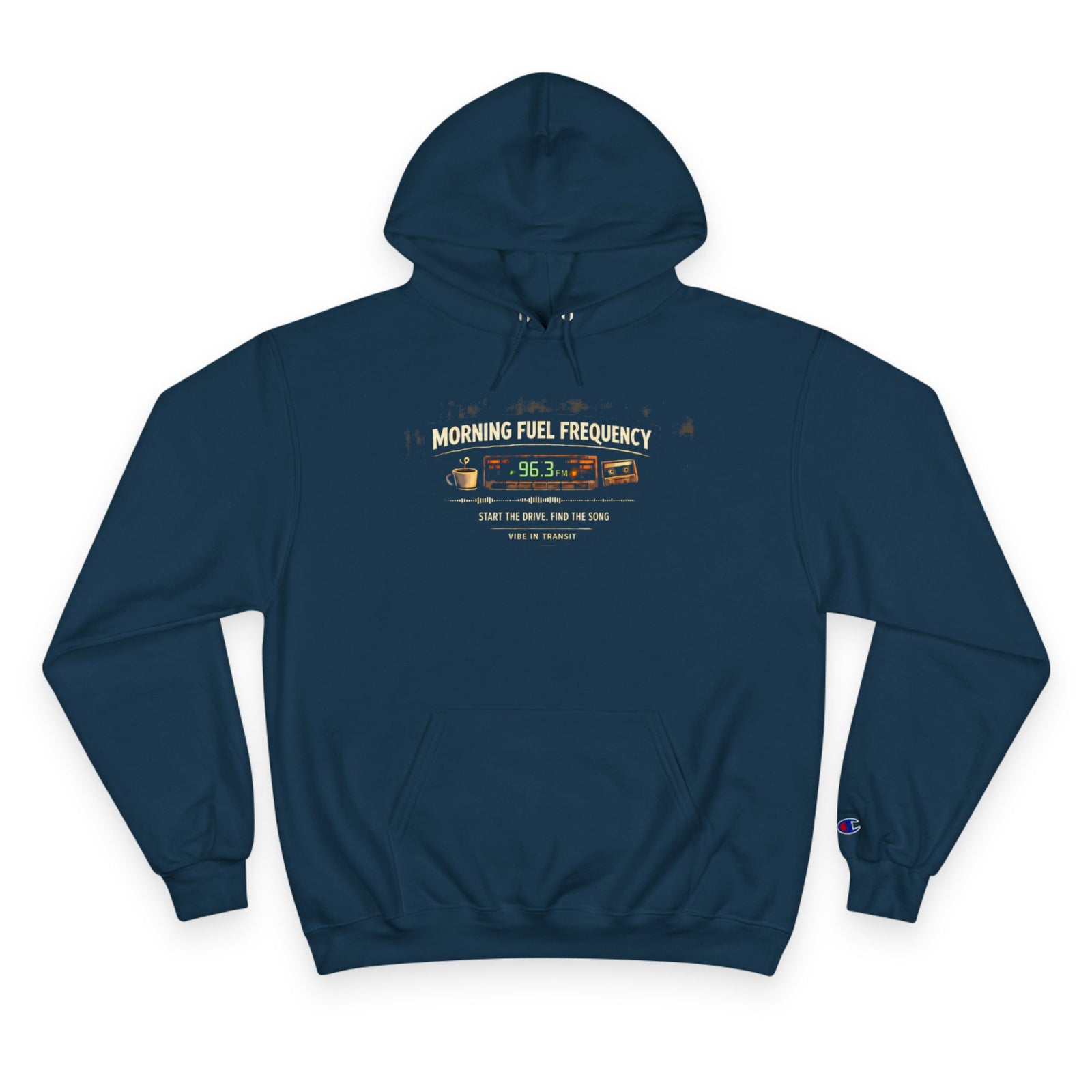Vibe In Transit | Morning Fuel Frequency Hoodie | Commute Sessions