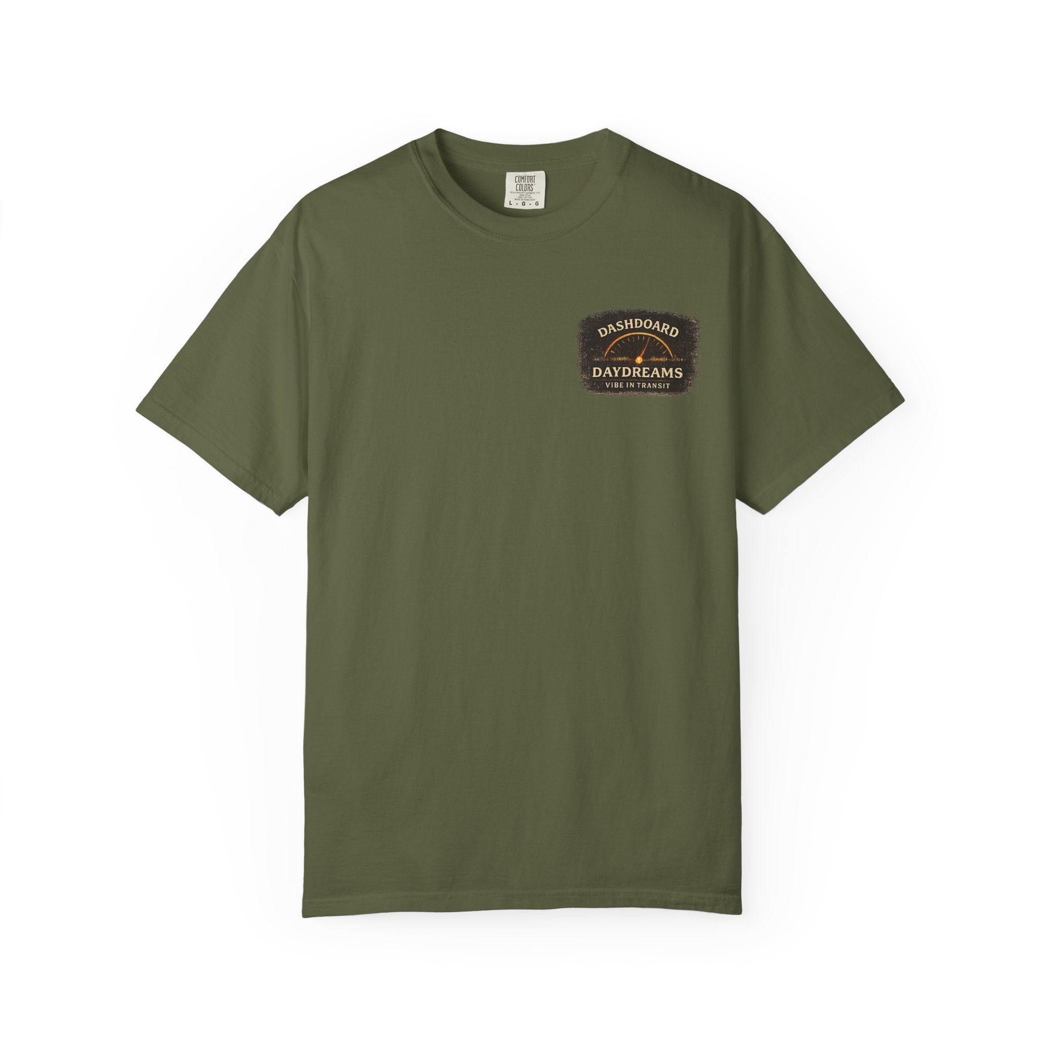 Dashboard Daydreams – Vintage Night Drive Music T-Shirt