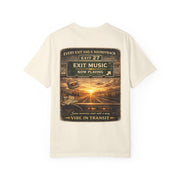 Exit Music – Vintage Highway Road Trip T-Shirt